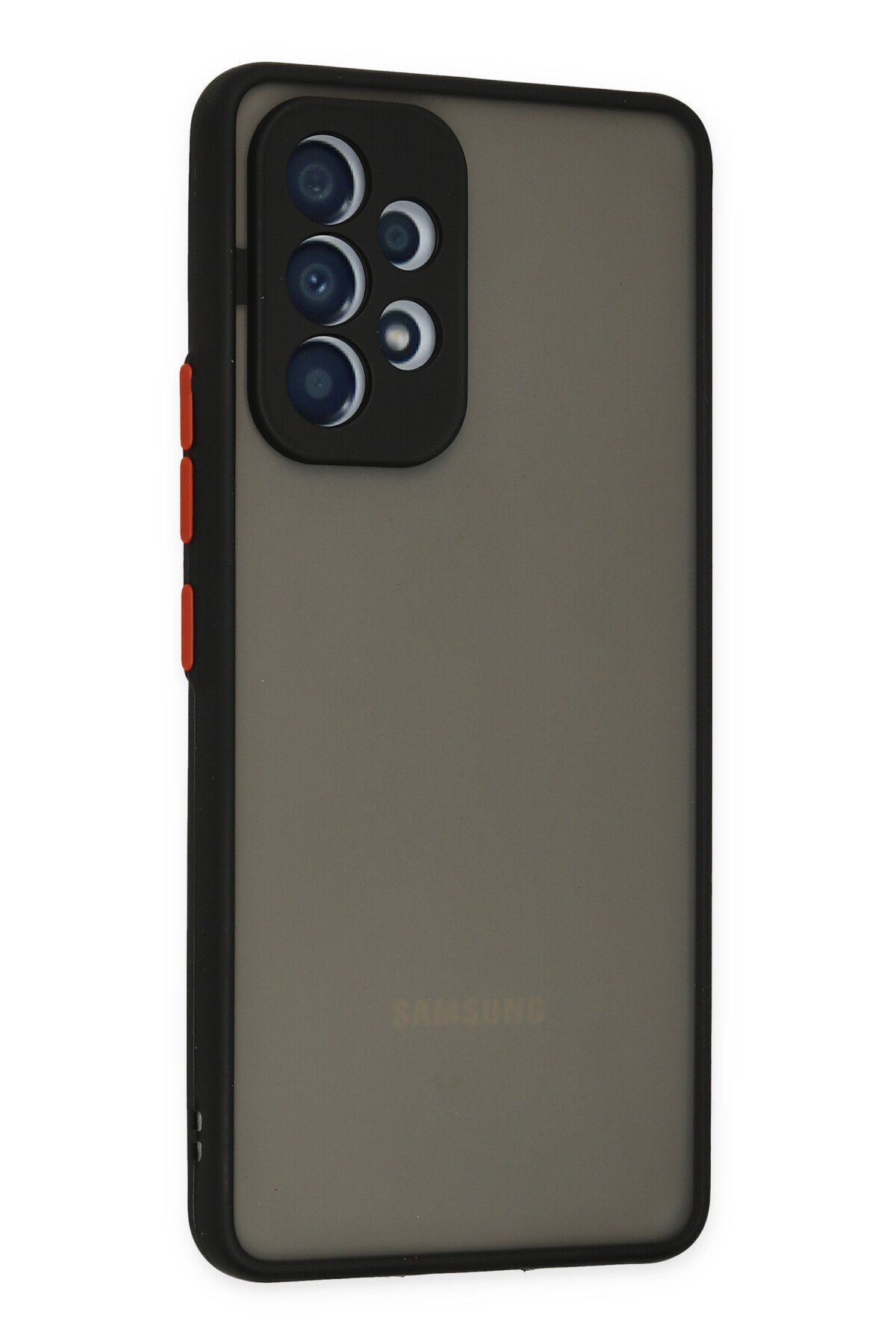 Newface Samsung Galaxy A13 4G Kılıf Auto Focus Kapak - Kırmızı