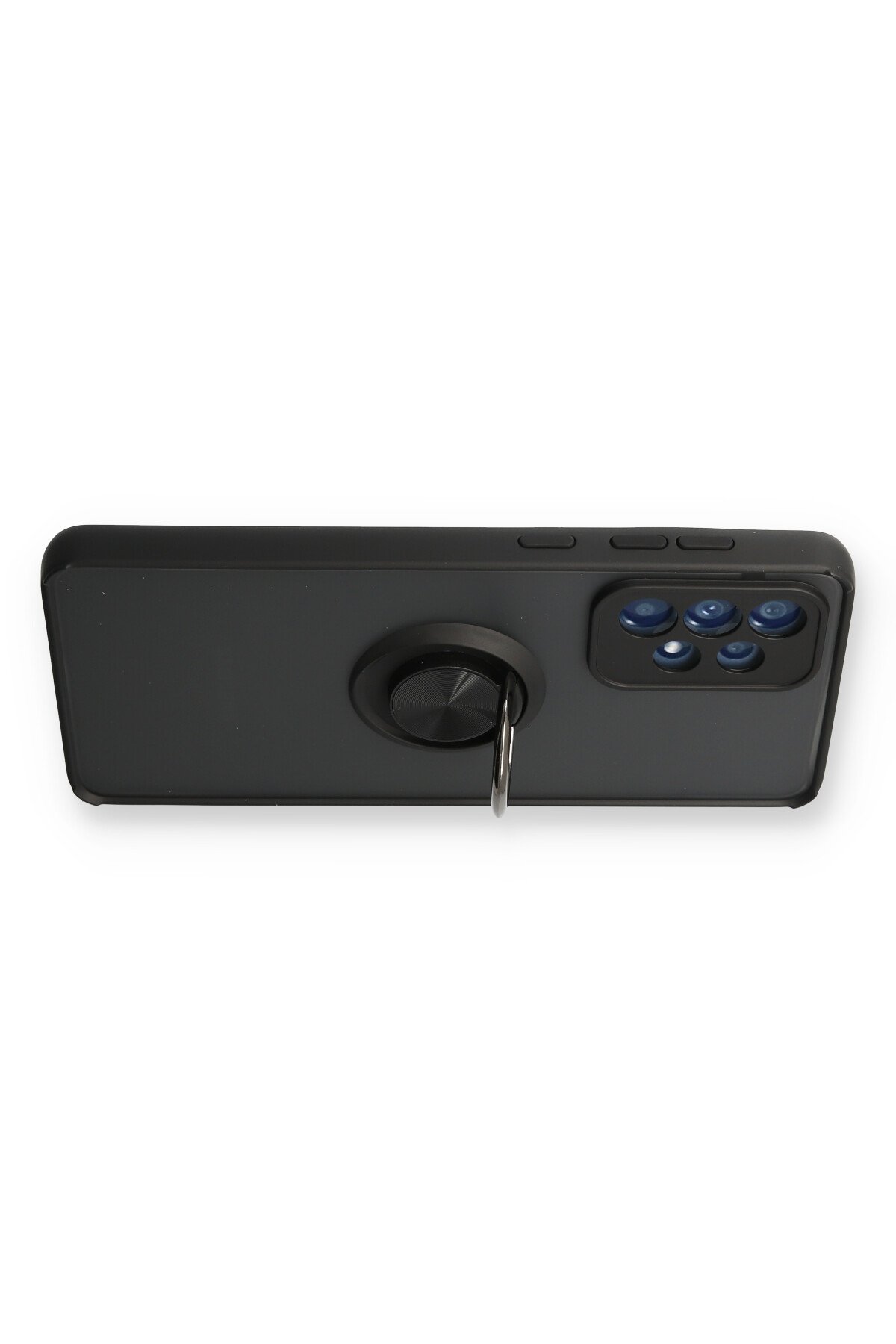 Newface Samsung Galaxy A13 4G Kılıf Zuma Kartvizitli Yüzüklü Silikon - Yeşil