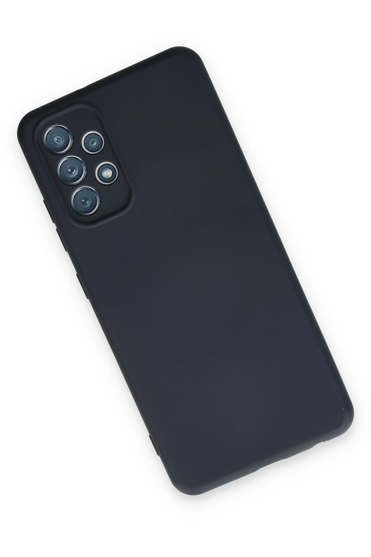 Newface Samsung Galaxy A13 4G Kılıf Montreal Silikon Kapak - Siyah
