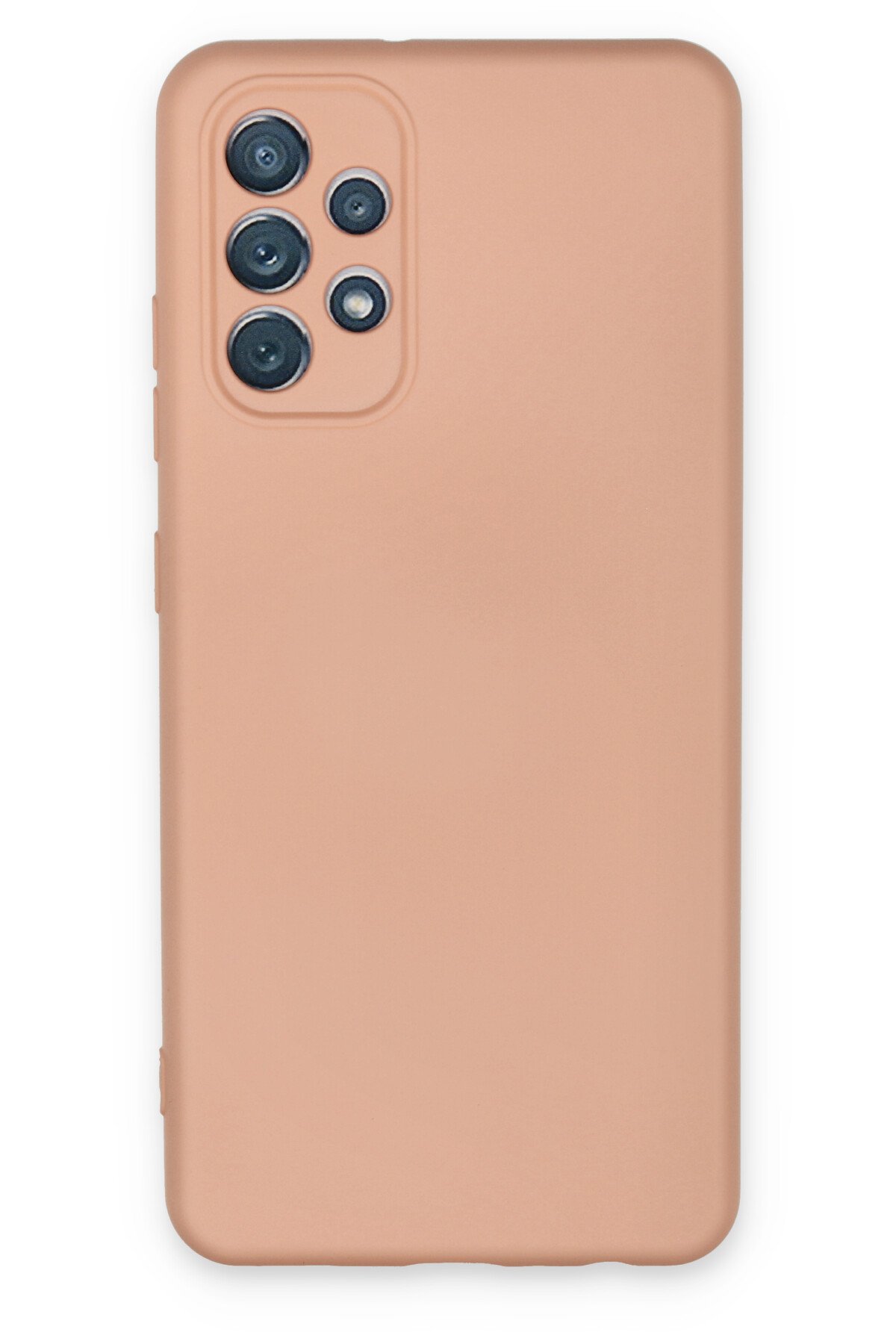 Newface Samsung Galaxy A13 4G Kılıf Optimum Silikon - Kırmızı