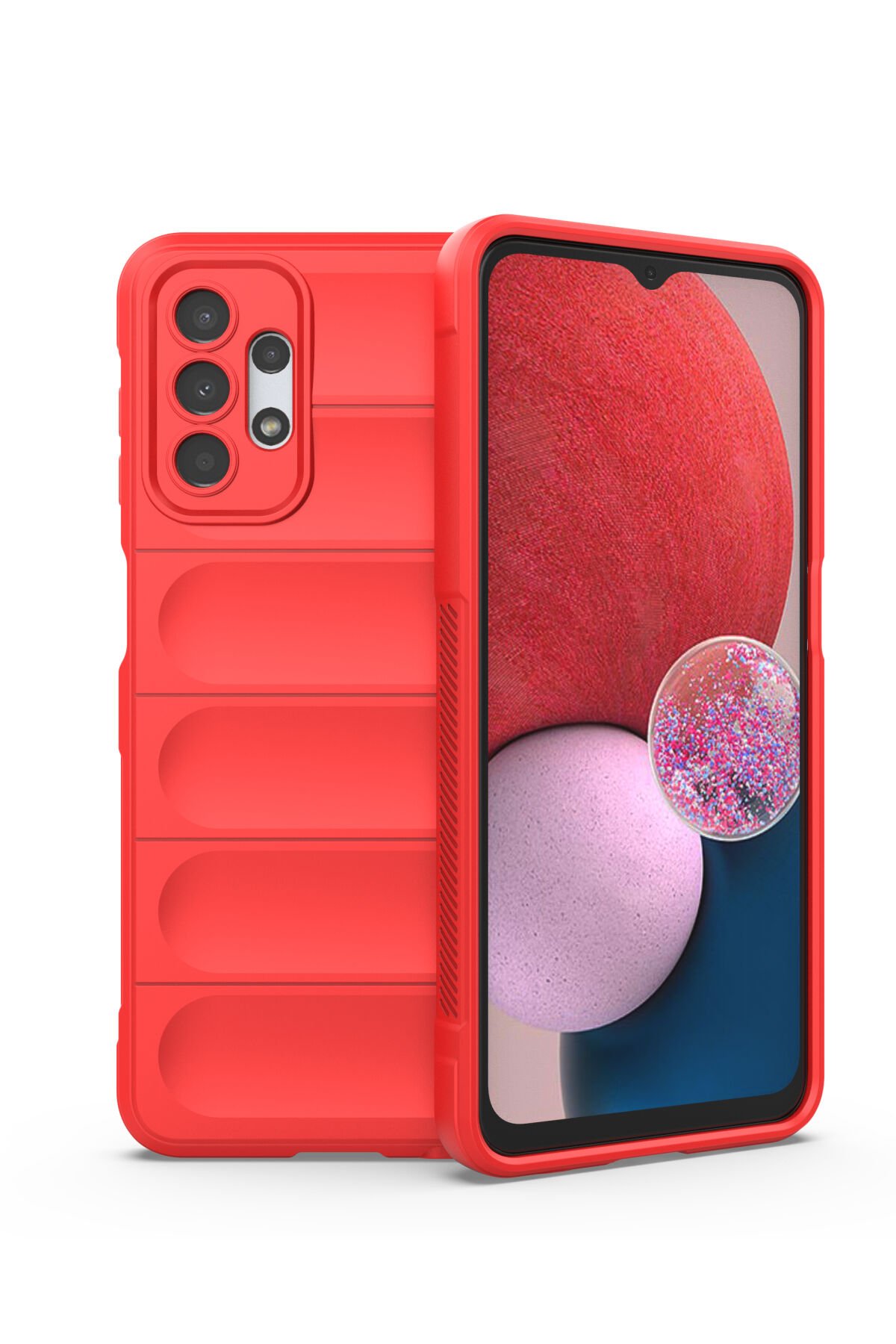 Newface Samsung Galaxy A13 4G Kılıf Auto Focus Kapak - Lacivert