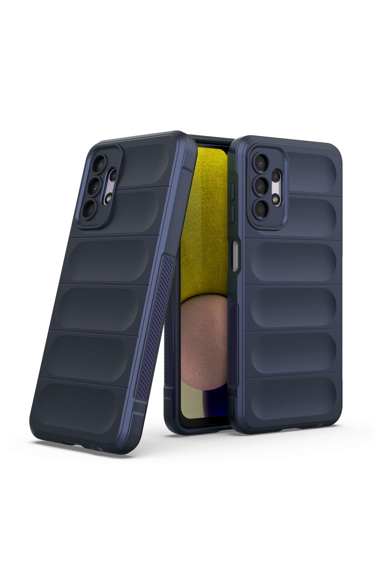 Newface Samsung Galaxy A13 4G Kılıf Optimum Silikon - Lacivert