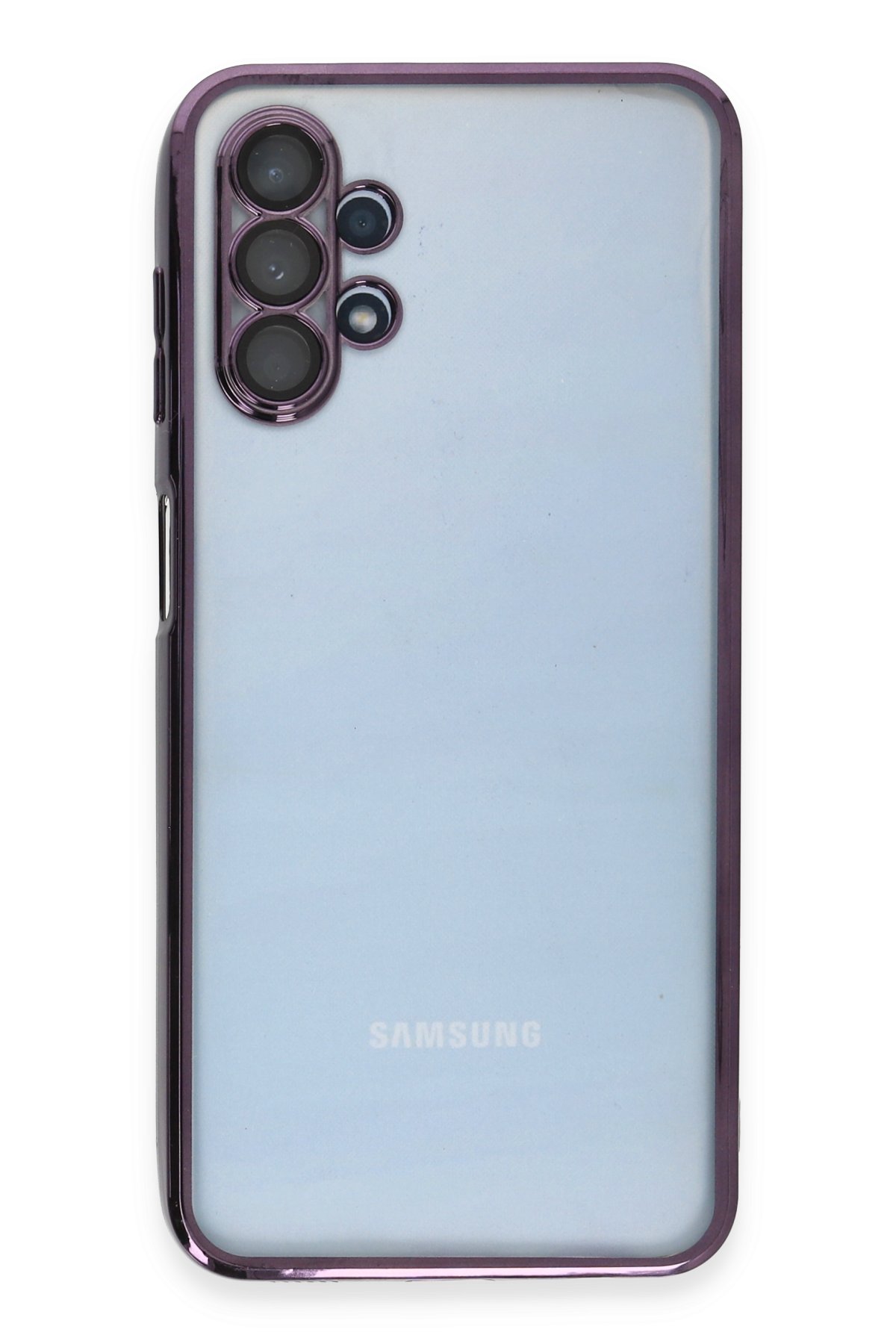 Newface Samsung Galaxy A13 4G Kılıf Montreal Silikon Kapak - Siyah