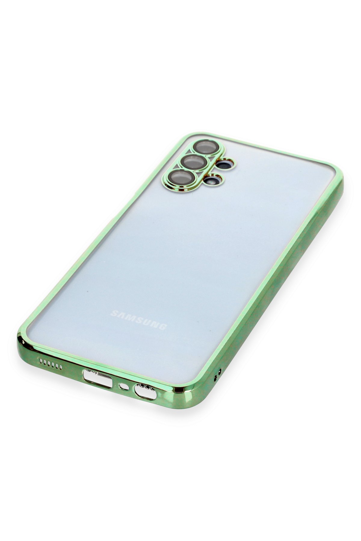 Newface Samsung Galaxy A13 4G Kılıf Montreal Silikon Kapak - Siyah