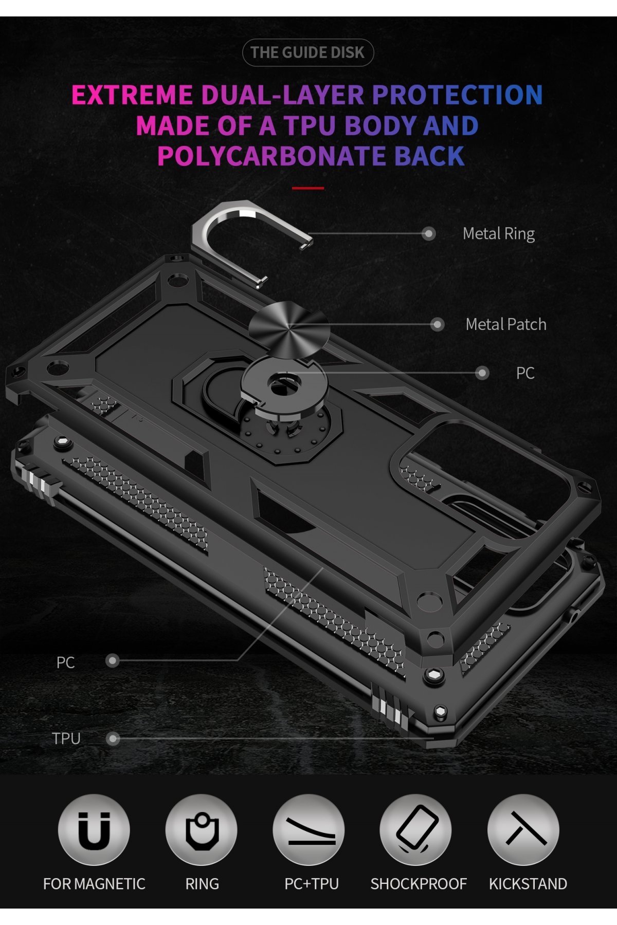 Newface Samsung Galaxy A13 4G Kılıf Liva Lens Silikon - Siyah