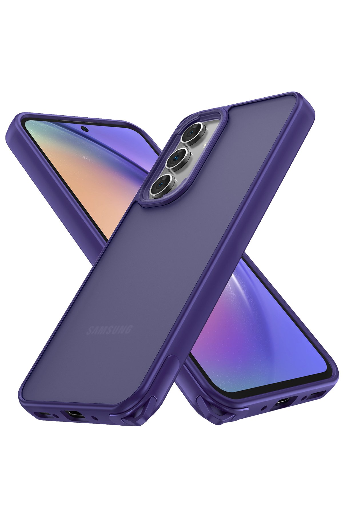 Newface Samsung Galaxy A14 4G Kılıf Platin Silikon - Yeşil