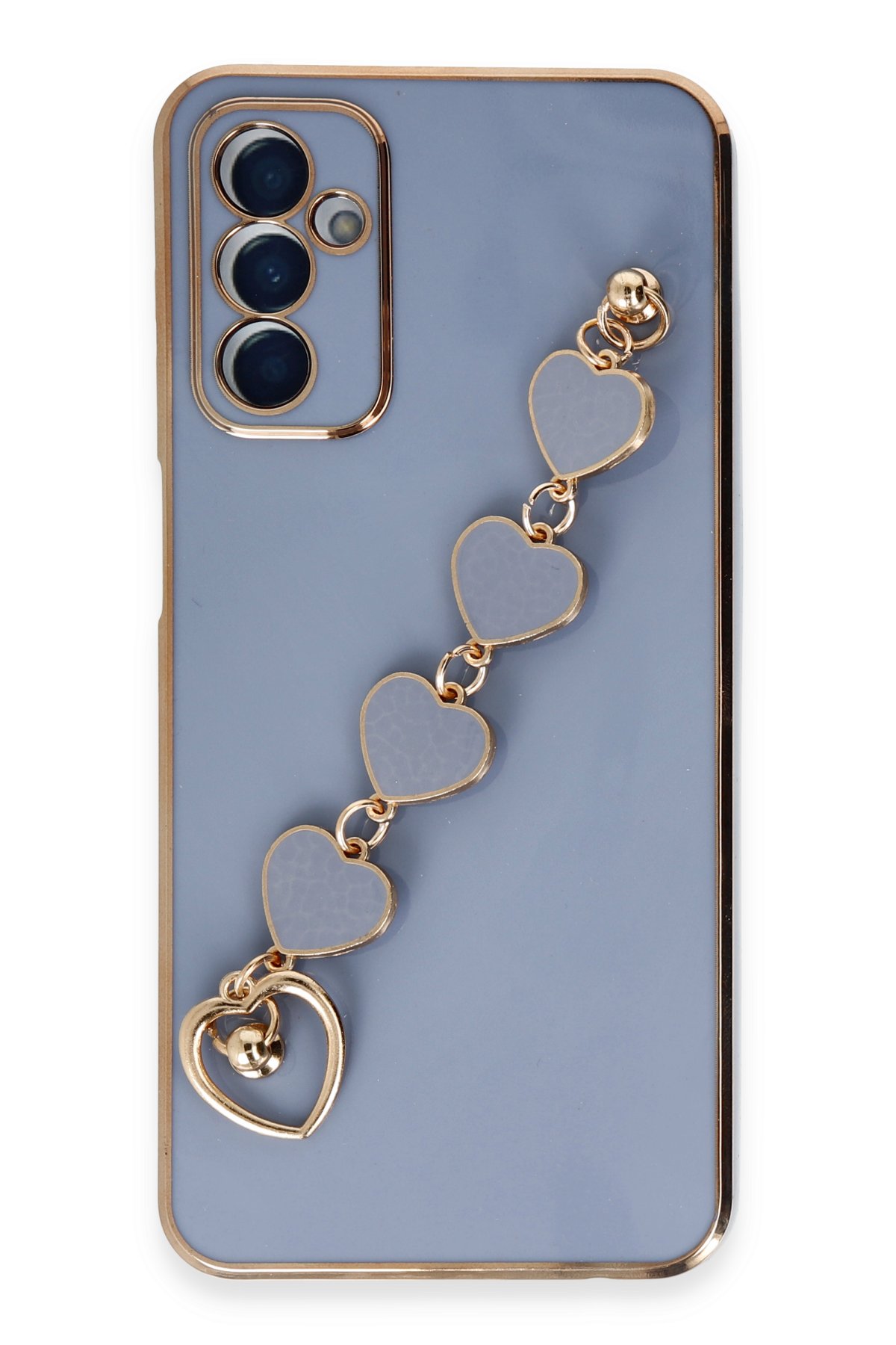 Newface Samsung Galaxy A14 4G Kılıf Nano içi Kadife Silikon - Mor