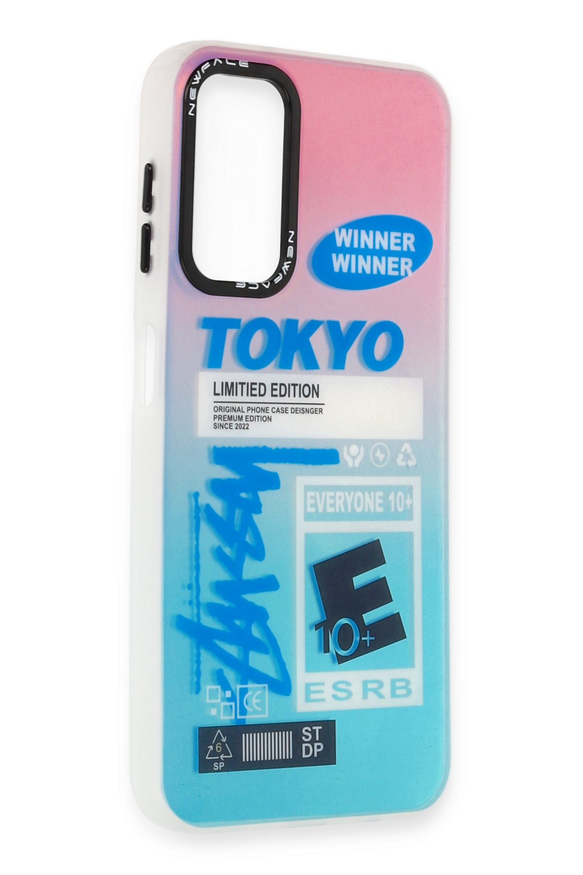 Newface Samsung Galaxy A14 4G Kılıf Kelvin Kartvizitli Silikon - Siyah