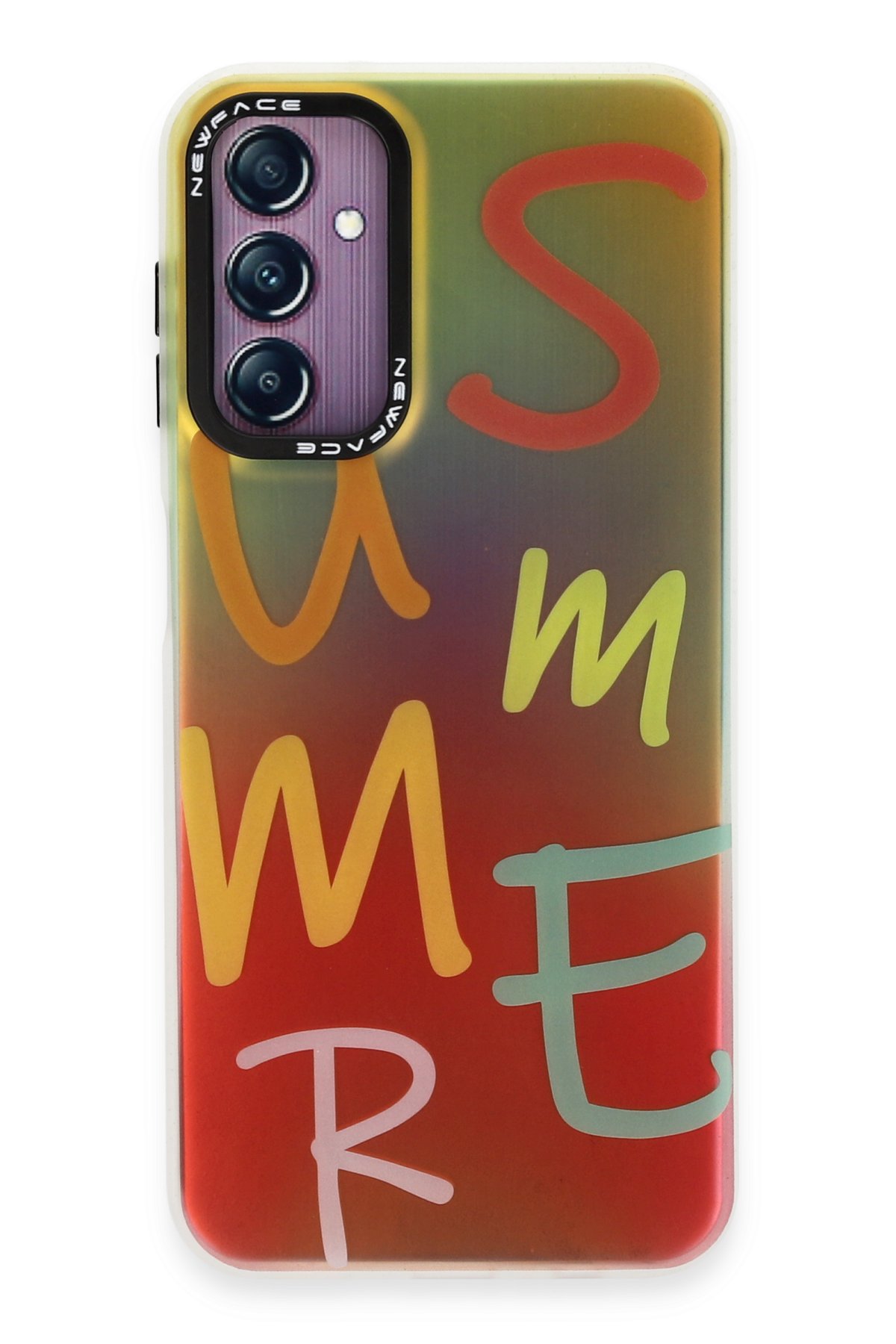 Newface Samsung Galaxy A14 4G Kılıf Zuma Kartvizitli Yüzüklü Silikon - Pembe