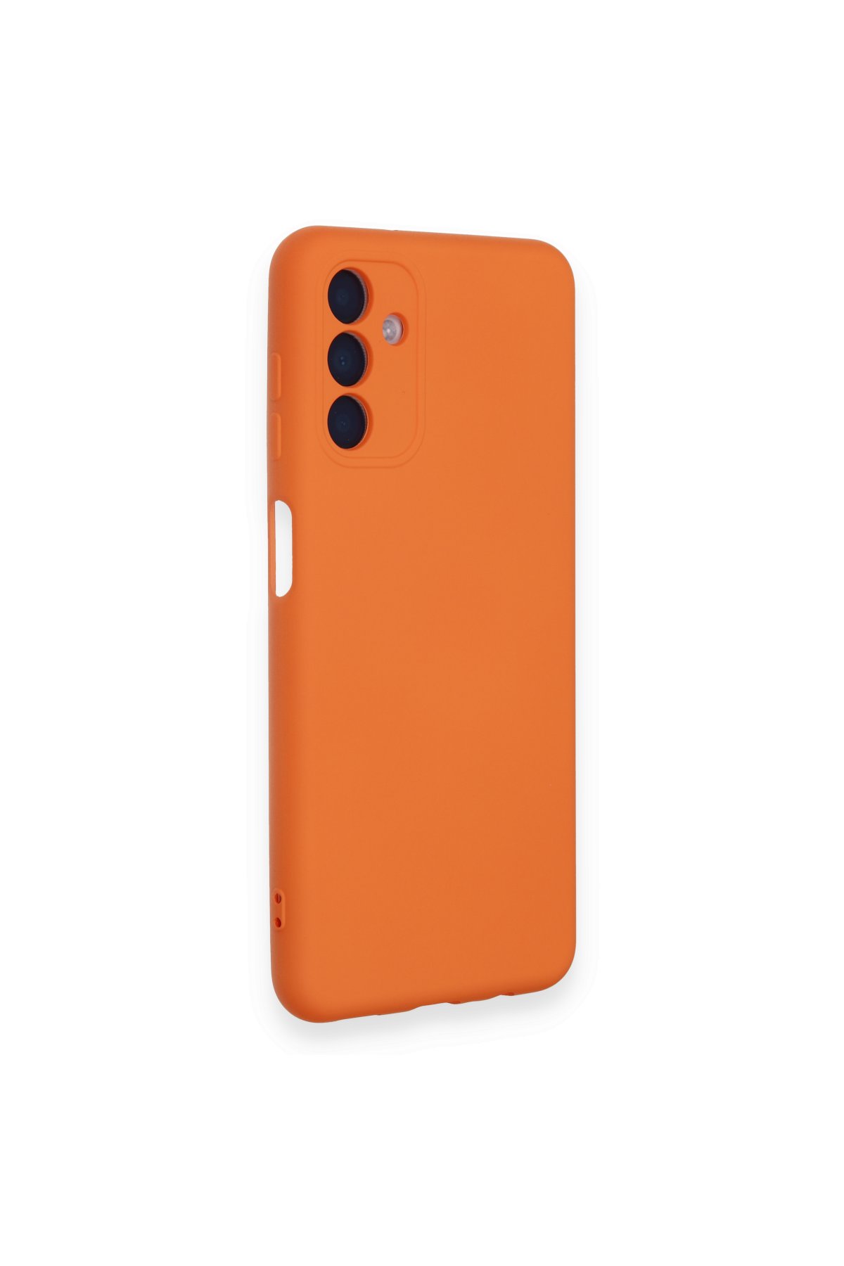 Newface Samsung Galaxy A14 4G Kılıf Kelvin Kartvizitli Silikon - Derin Mor
