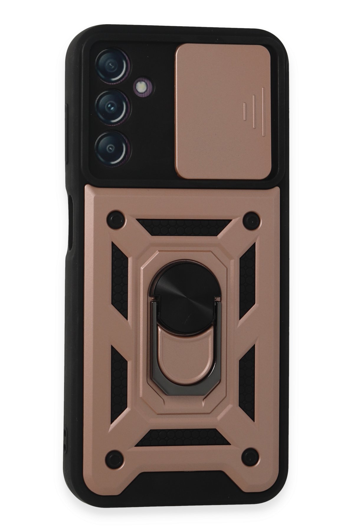 Newface Samsung Galaxy A14 4G Kılıf Slot Silikon - Siyah