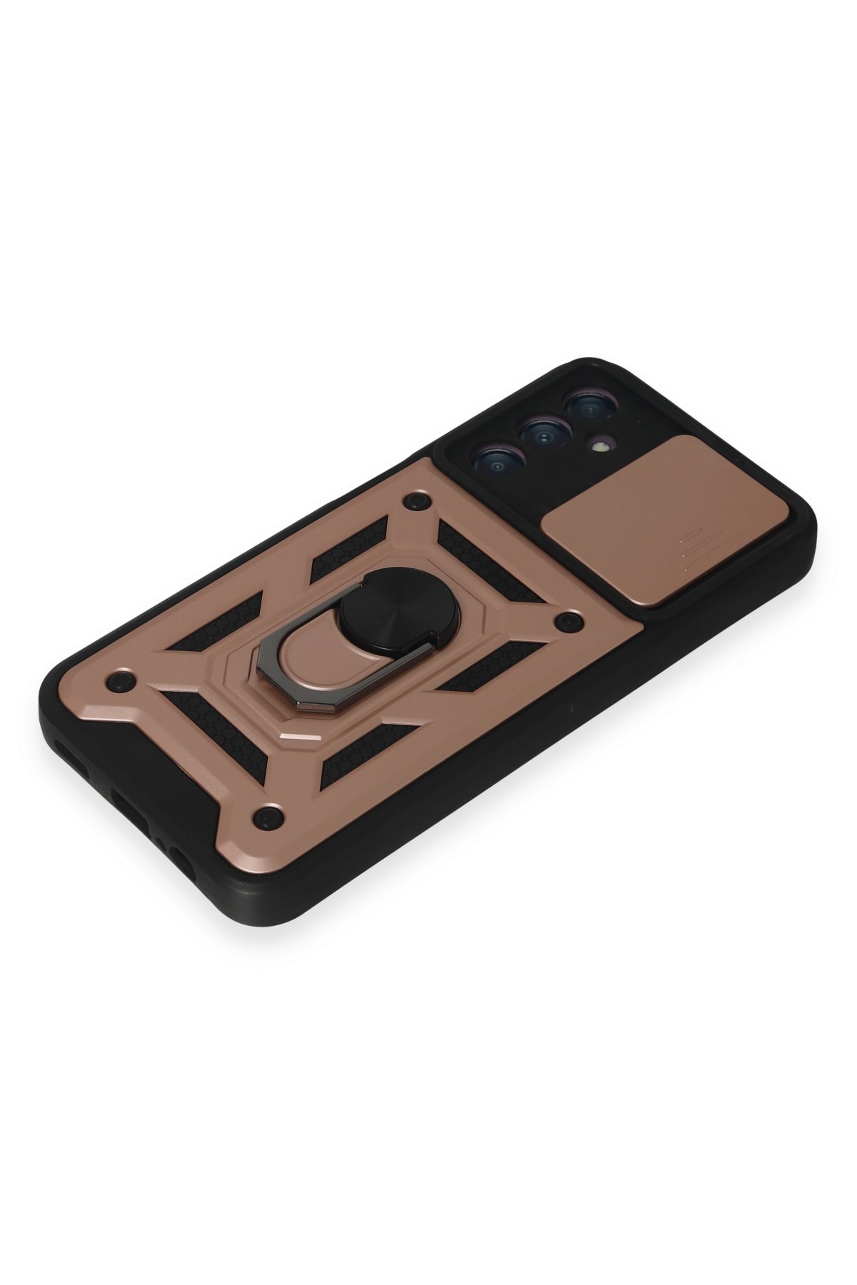 Newface Samsung Galaxy A14 4G Kılıf Slot Silikon - Siyah