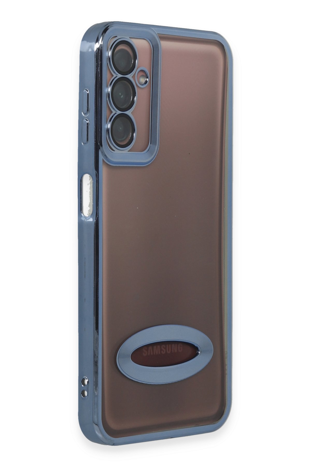 Newface Samsung Galaxy A14 4G Kılıf Esila Silikon - Mor