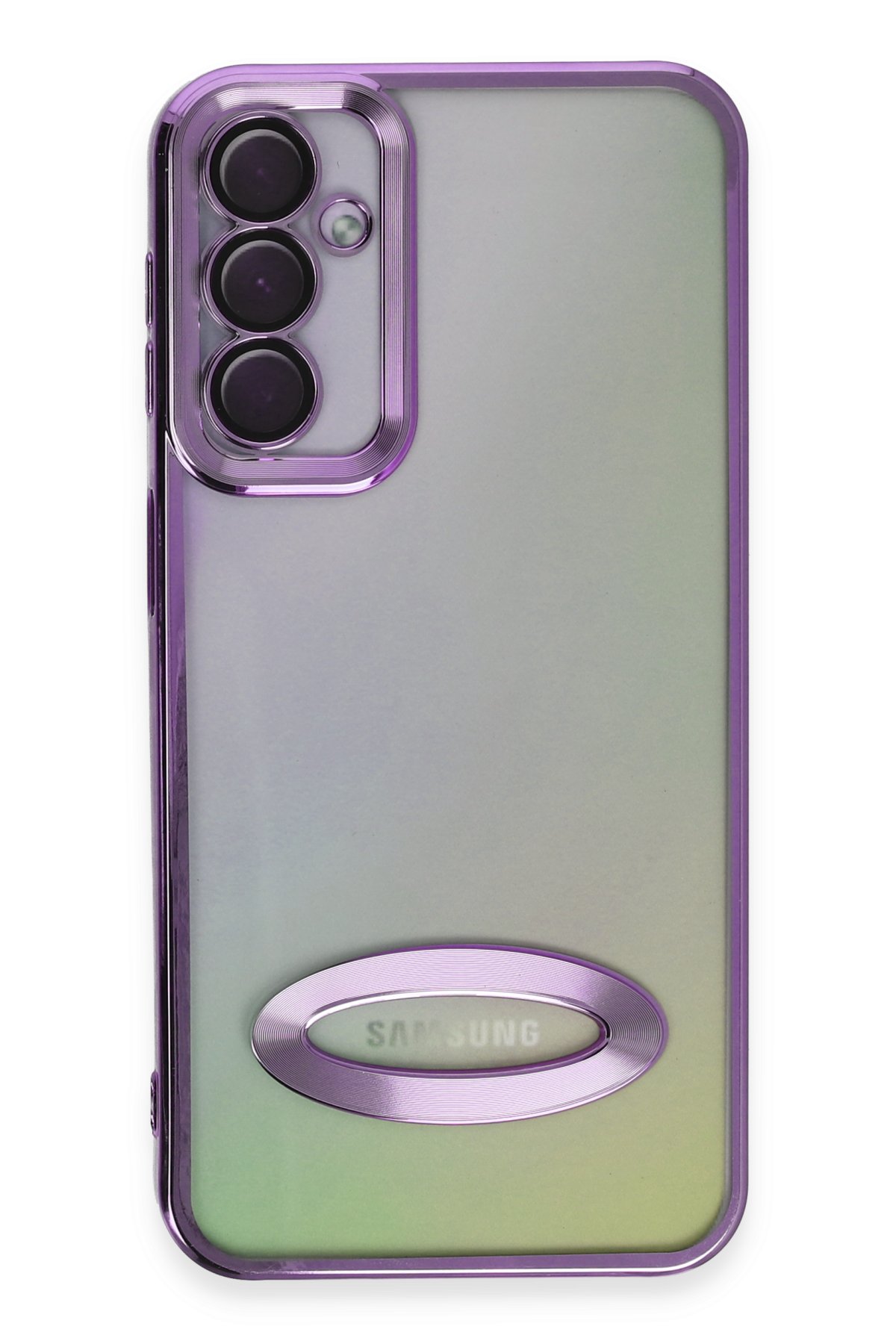 Newface Samsung Galaxy A14 4G Kılıf Zuma Kartvizitli Yüzüklü Silikon - Pembe
