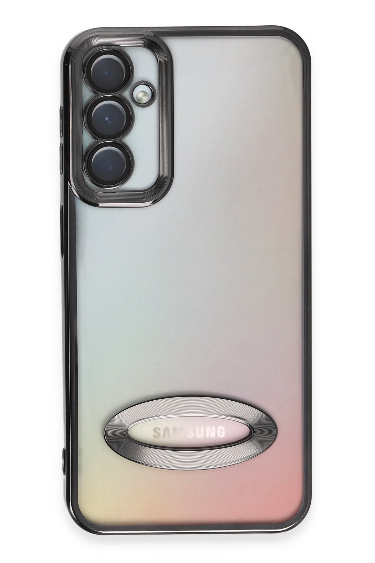 Newface Samsung Galaxy A14 4G Kılıf Montreal Silikon Kapak - Siyah
