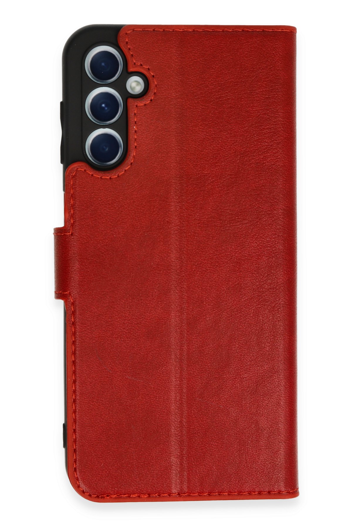 Newface Samsung Galaxy A14 4G Kılıf Nano içi Kadife Silikon - Kırmızı