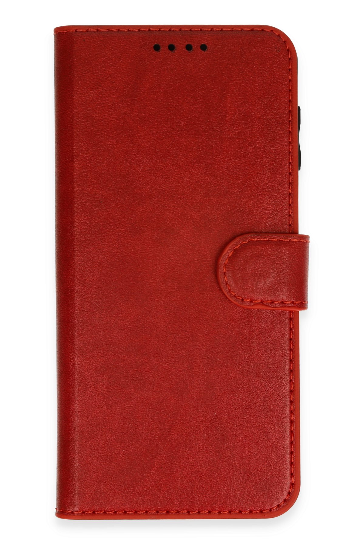 Newface Samsung Galaxy A14 4G Kılıf Nano içi Kadife Silikon - Kırmızı