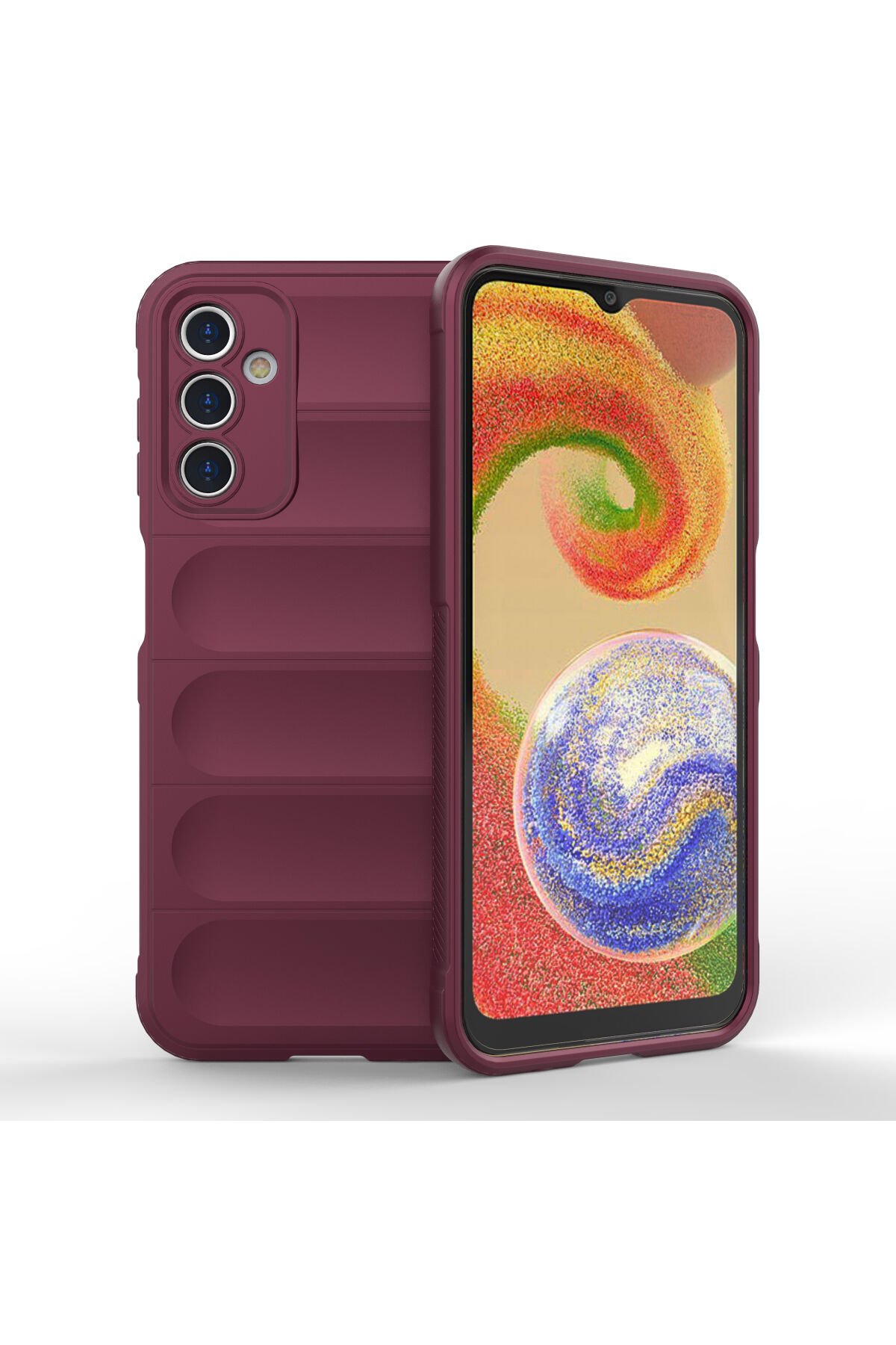 Newface Samsung Galaxy A14 4G Kılıf Boyi Silikon Kapak - Siyah