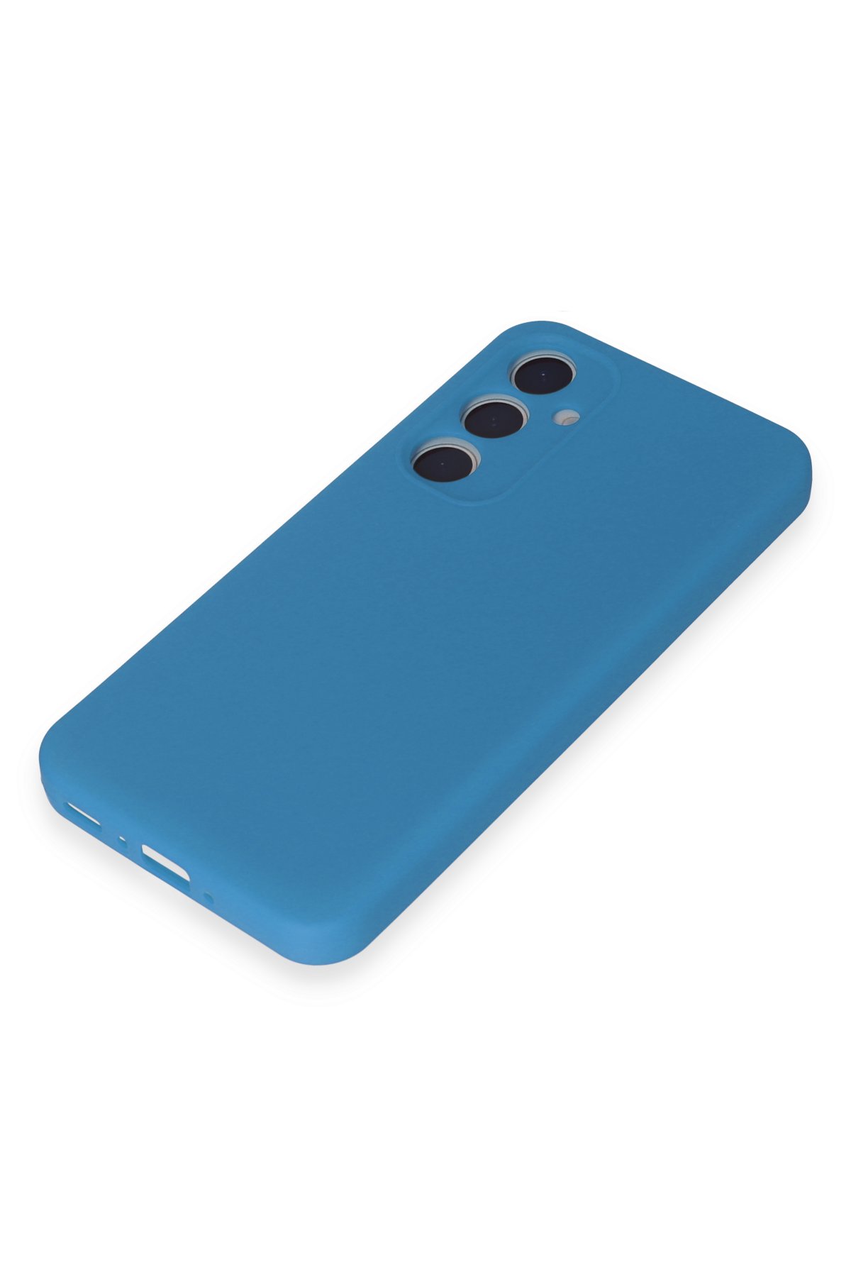 Newface Samsung Galaxy A15 4G Kılıf Joy Lens Standlı Kapak - Mor