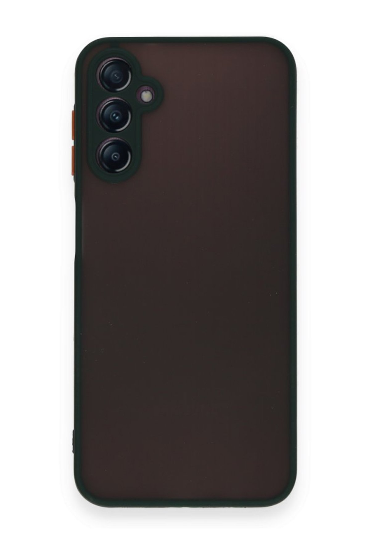 Newface Samsung Galaxy A15 4G Kılıf Taft Kapak - Koyu Yeşil