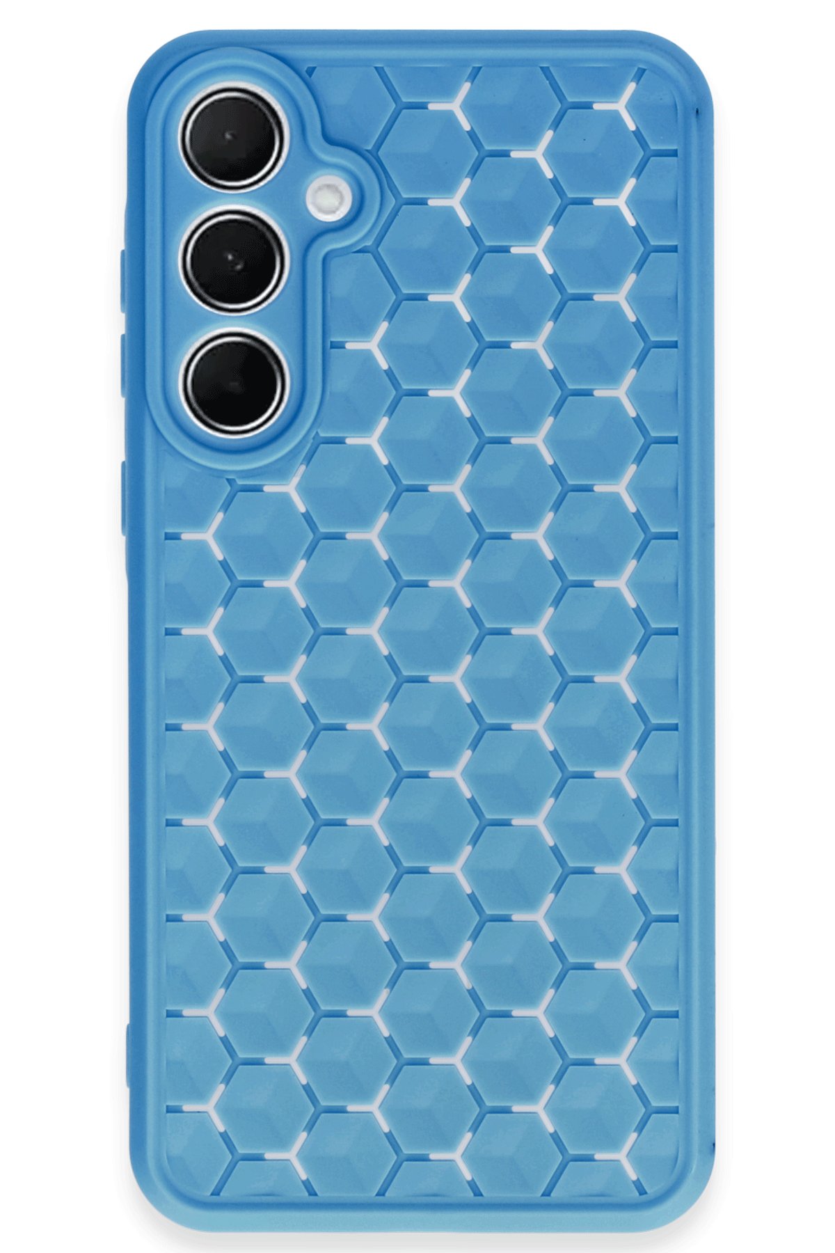 Newface Samsung Galaxy A15 4G Kılıf Optimum Silikon - Lacivert