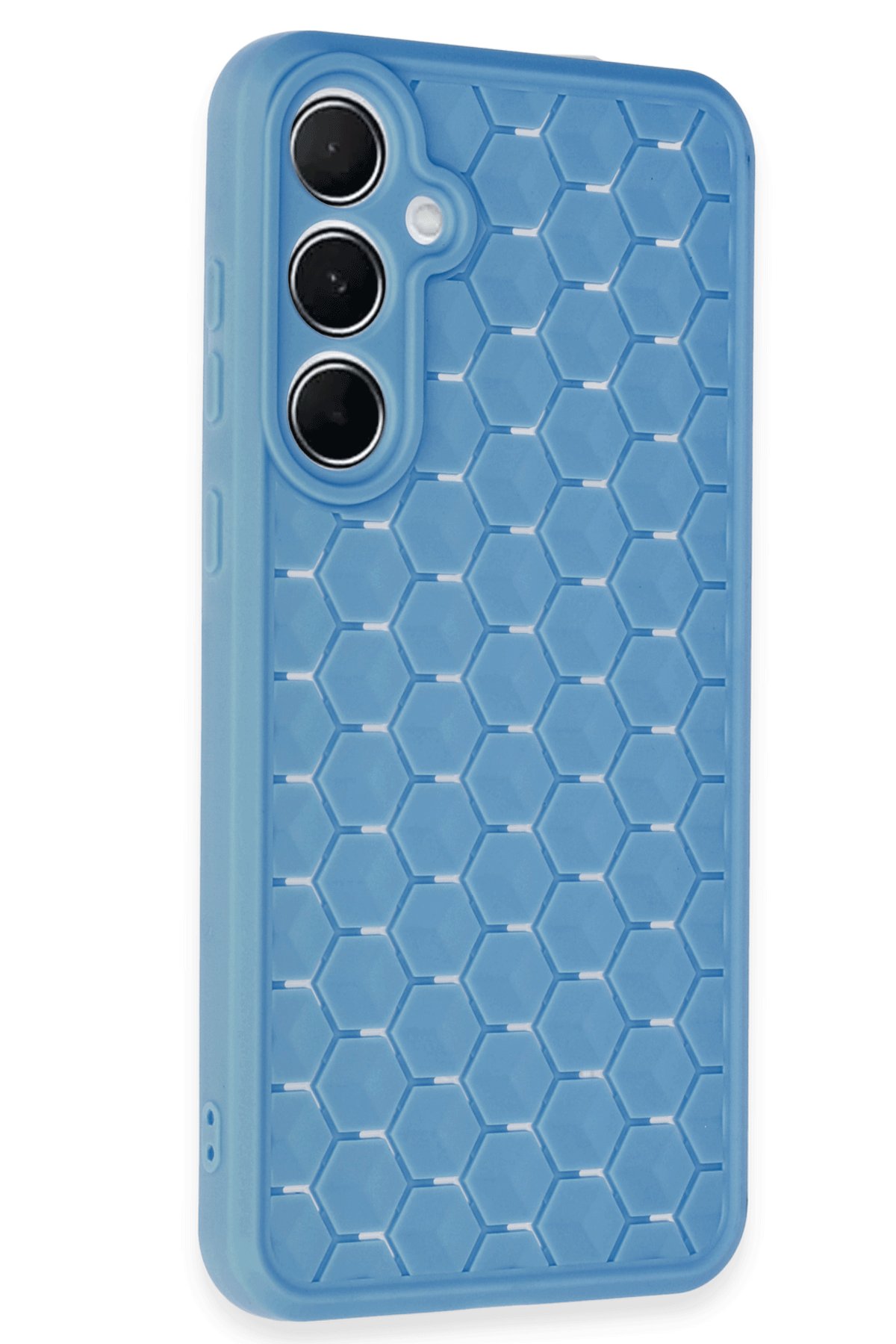 Newface Samsung Galaxy A15 4G Kılıf Optimum Silikon - Lacivert