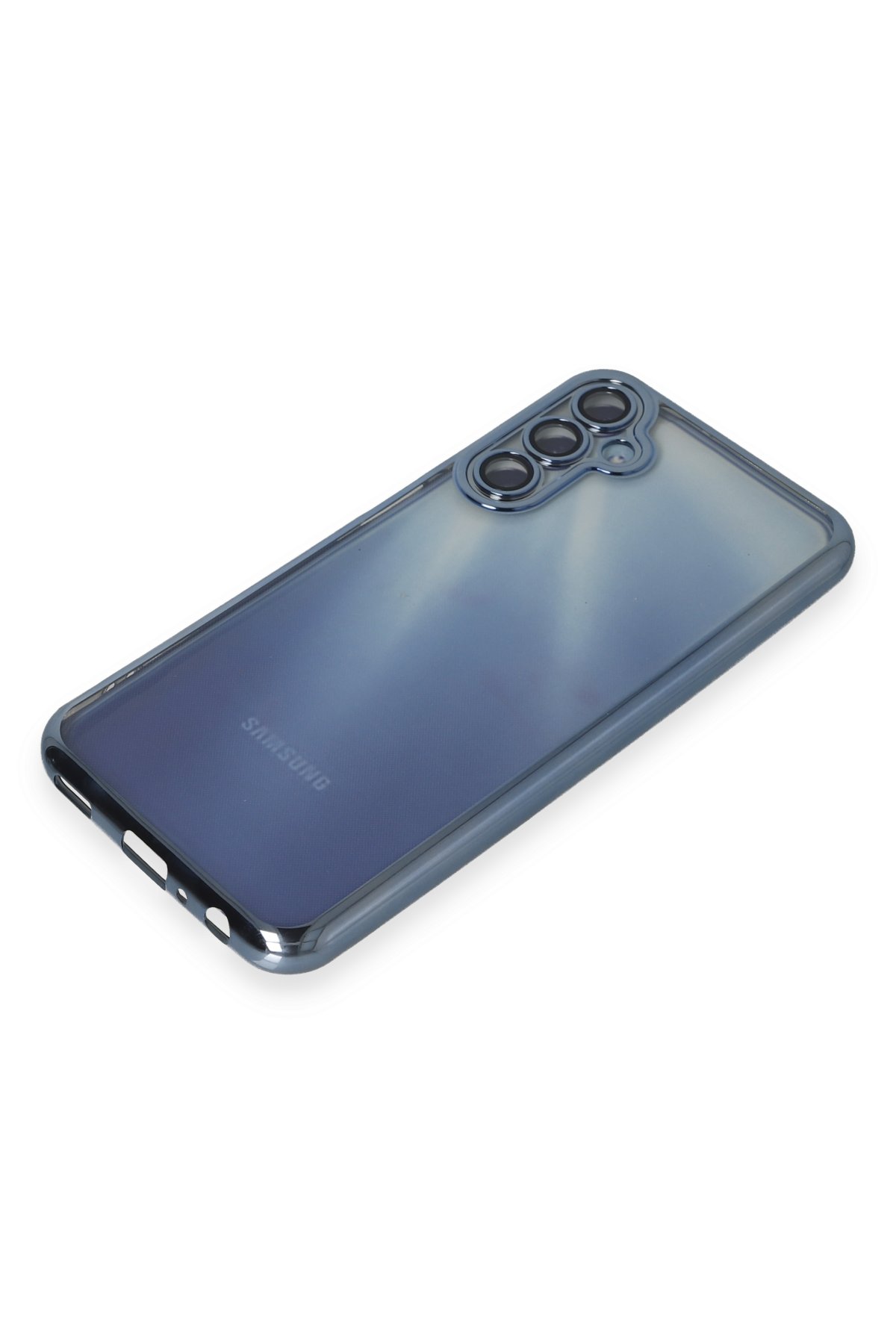 Newface Samsung Galaxy A15 4G Kılıf Boyi Silikon Kapak - Siyah