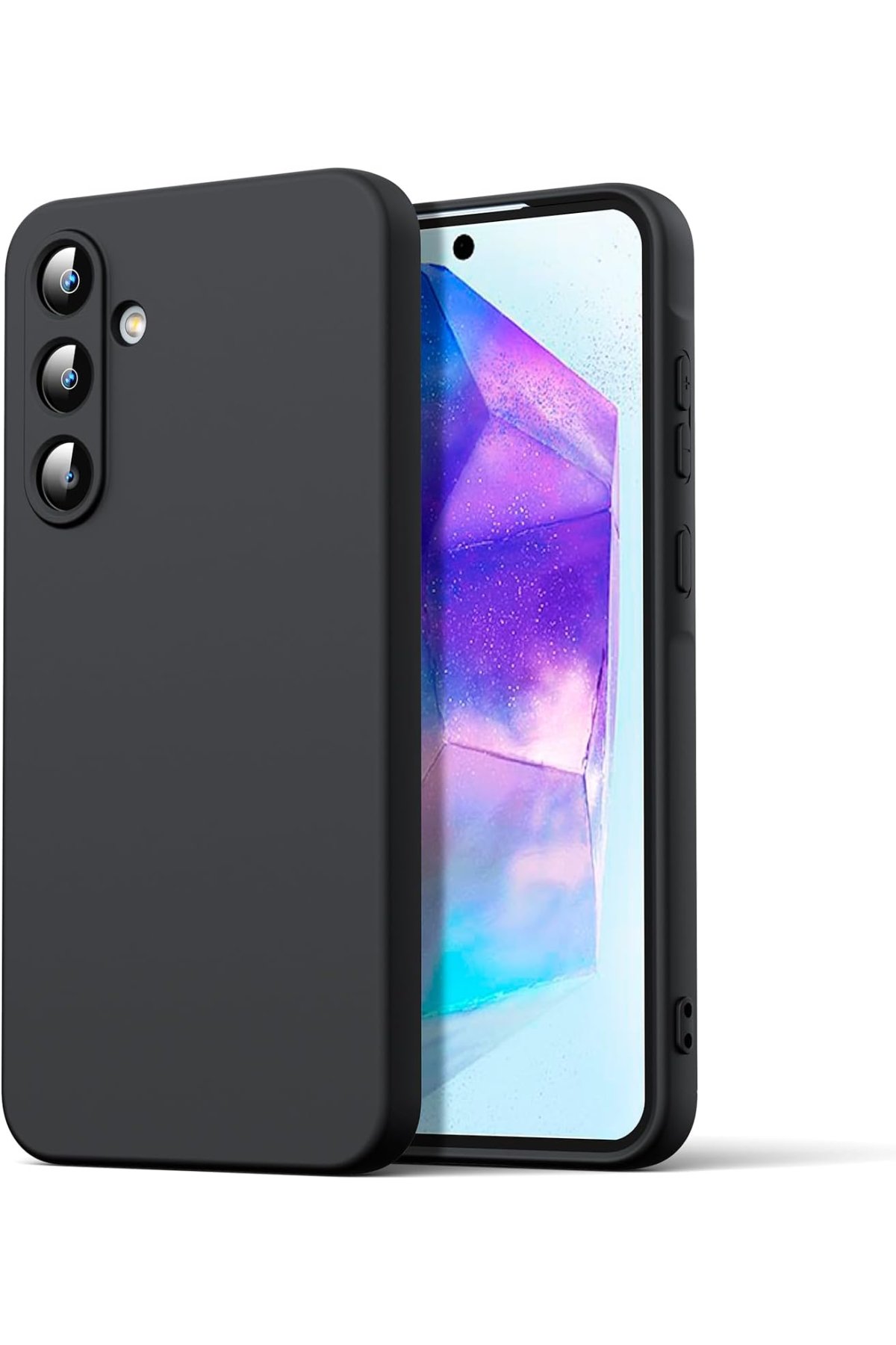 Newface Samsung Galaxy A16 5G Kılıf First Silikon - Lacivert