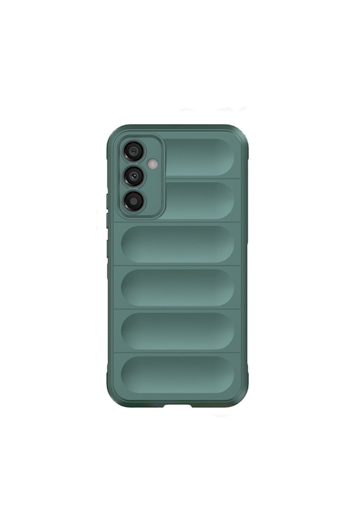 Newface Samsung Galaxy A16 5G Kılıf Montreal Yüzüklü Silikon Kapak - Siyah