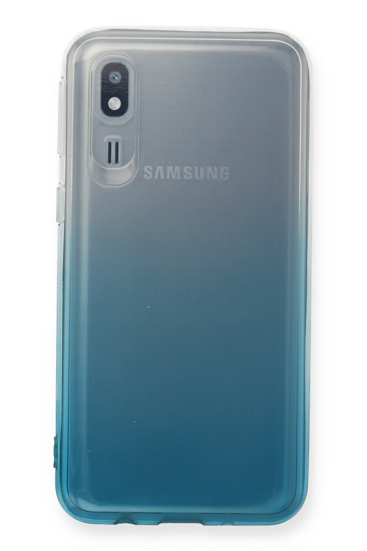 Newface Samsung Galaxy A2 Core Kılıf Lüx Çift Renkli Silikon - Pembe