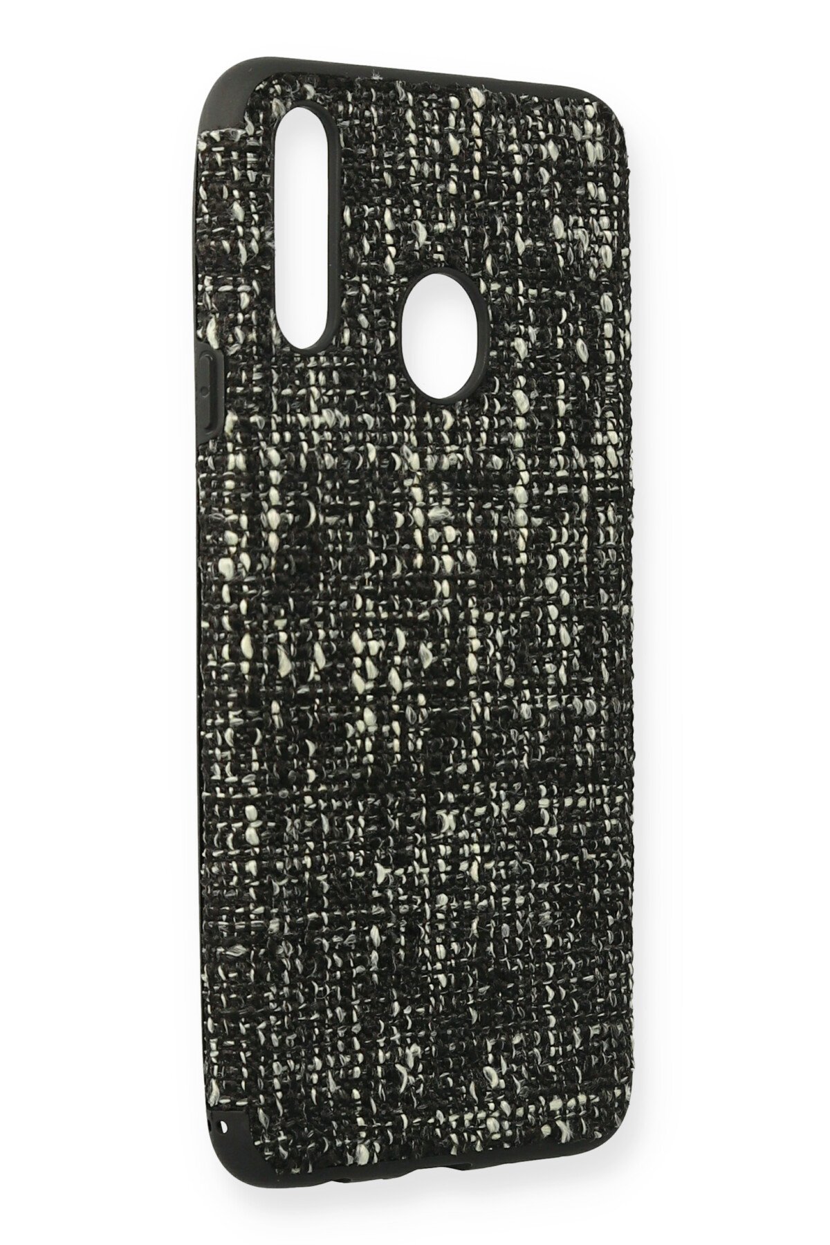 Newface Samsung Galaxy A20S Kılıf Viktor Yüzüklü Silikon - Pudra