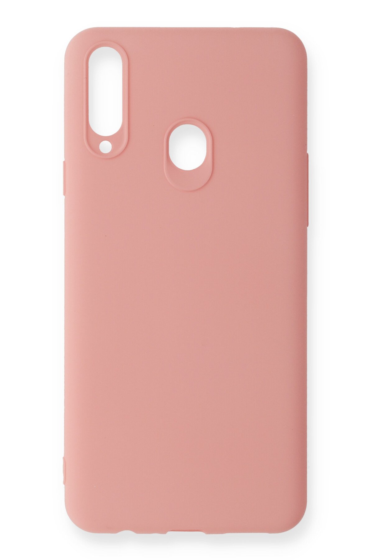 Newface Samsung Galaxy A20S Kılıf Viktor Yüzüklü Silikon - Lacivert