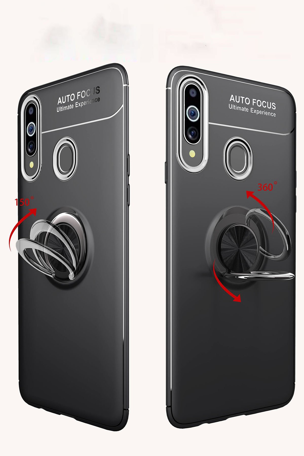 Newface Samsung Galaxy A20S Kılıf Trend S Plus Kapaklı Kılıf - Siyah
