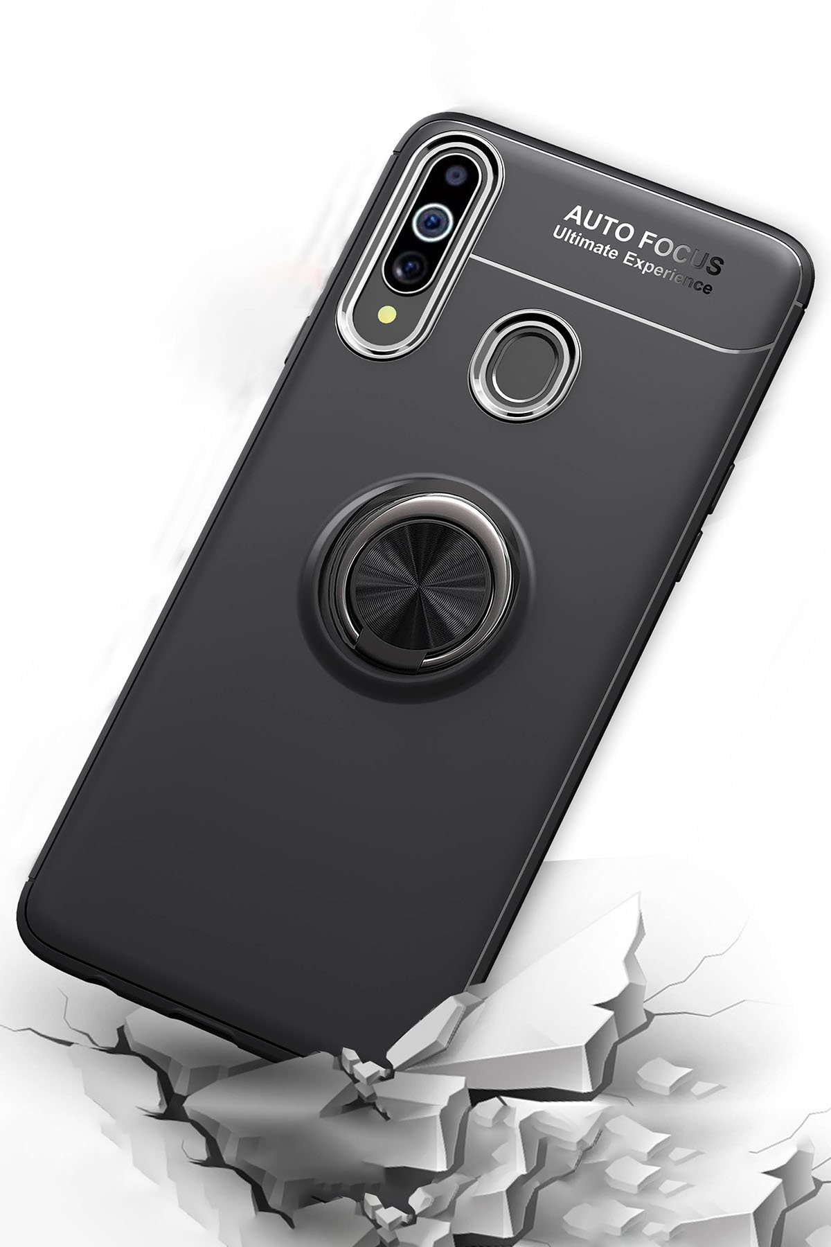 Newface Samsung Galaxy A20S Kılıf Trend S Plus Kapaklı Kılıf - Siyah