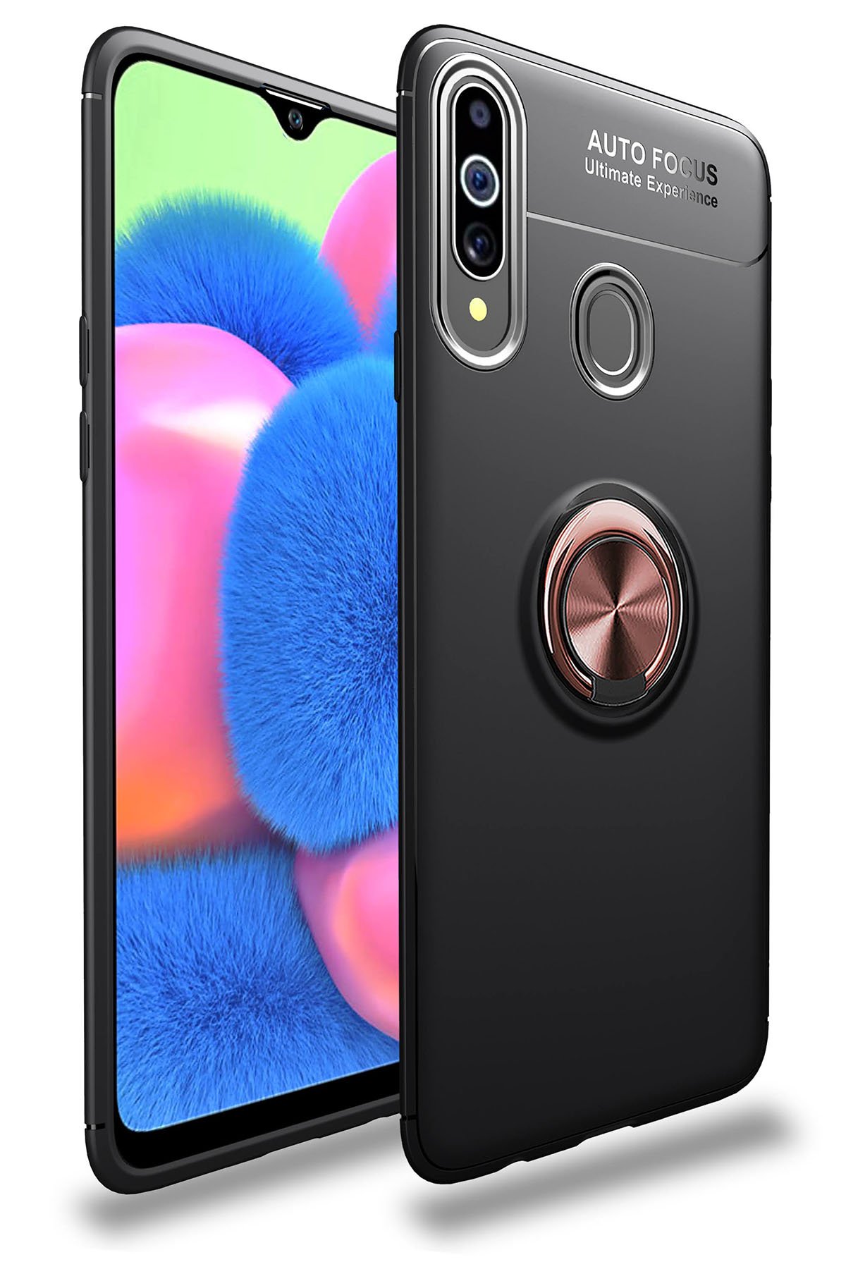 Newface Samsung Galaxy A20S Kılıf First Silikon - Mavi
