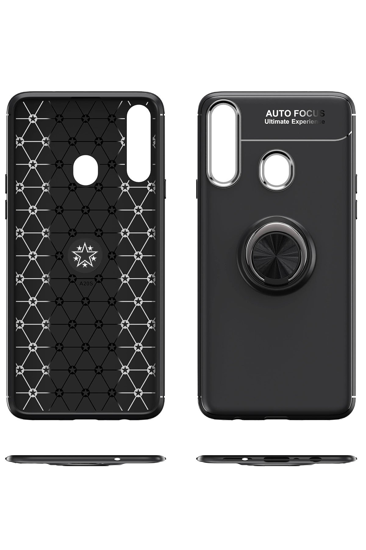 Newface Samsung Galaxy A20S Kılıf First Silikon - Mavi