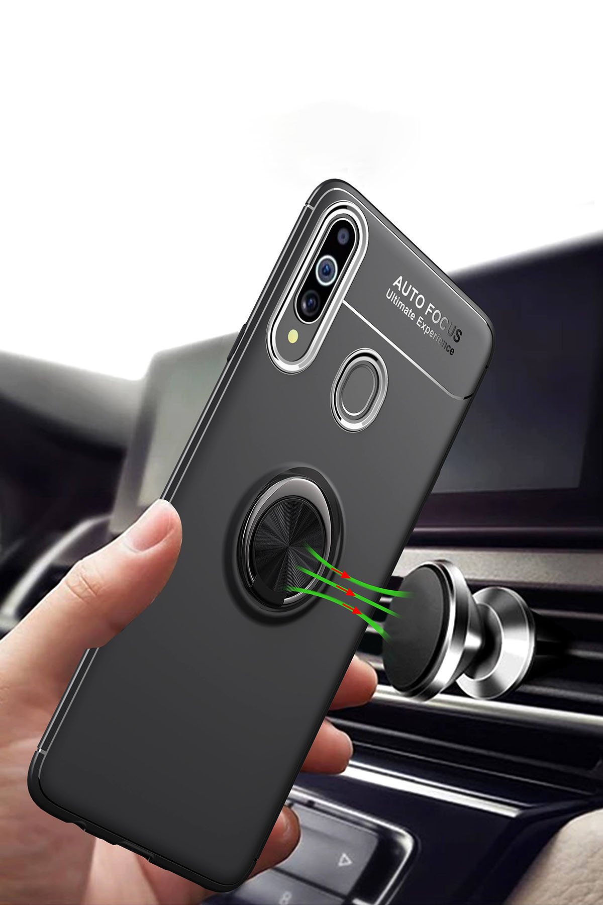 Newface Samsung Galaxy A20S Kılıf First Silikon - Mavi