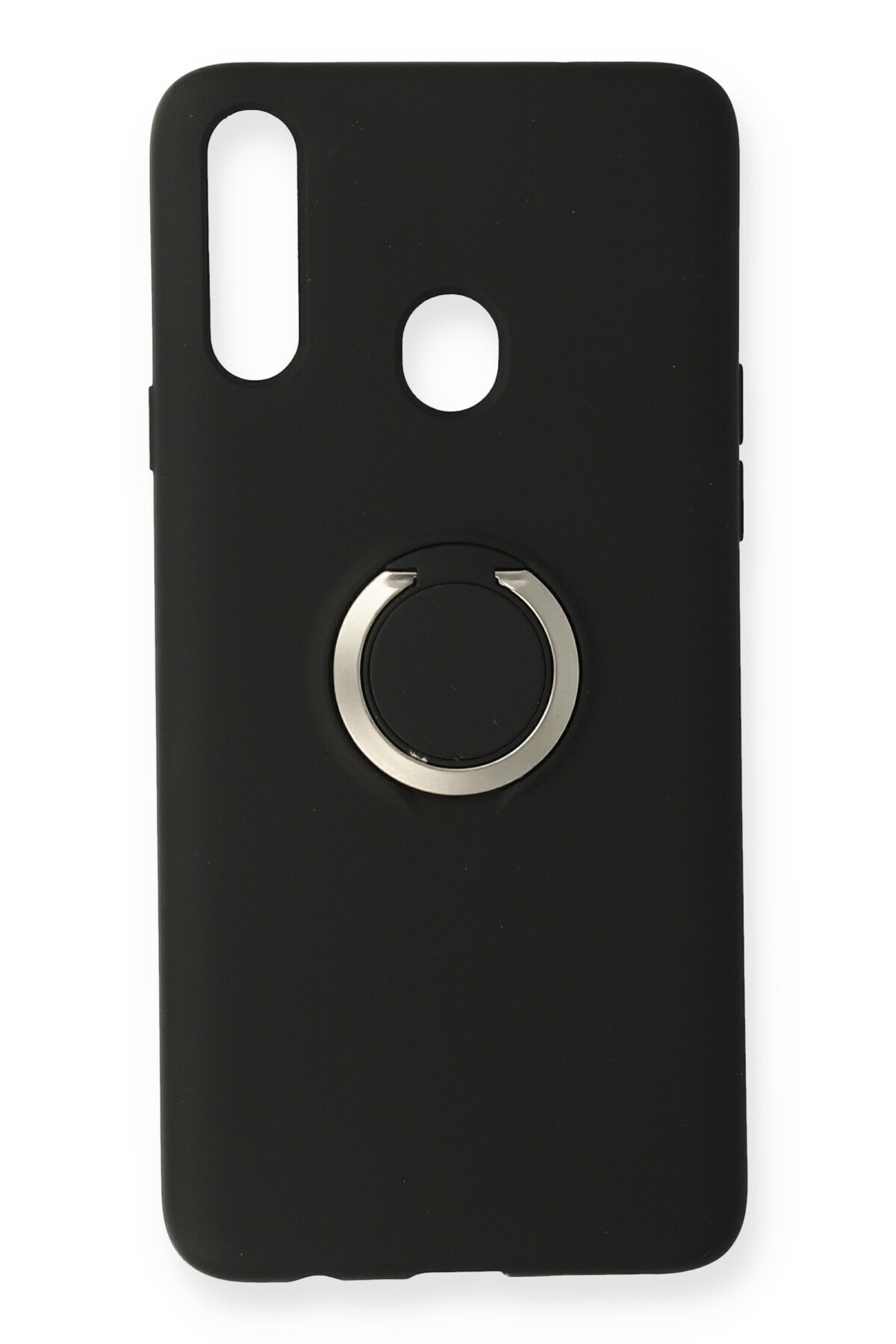 Newface Samsung Galaxy A20S Kılıf Nano içi Kadife Silikon - Mavi