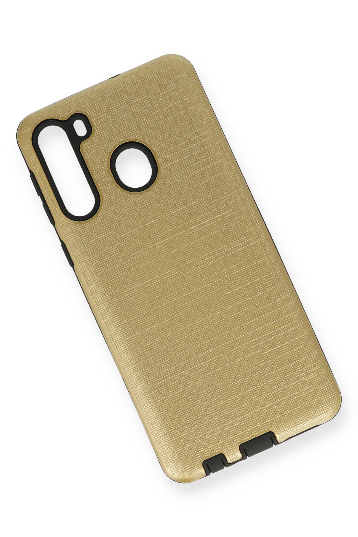 Newface Samsung Galaxy A21 Kılıf First Silikon - Gold