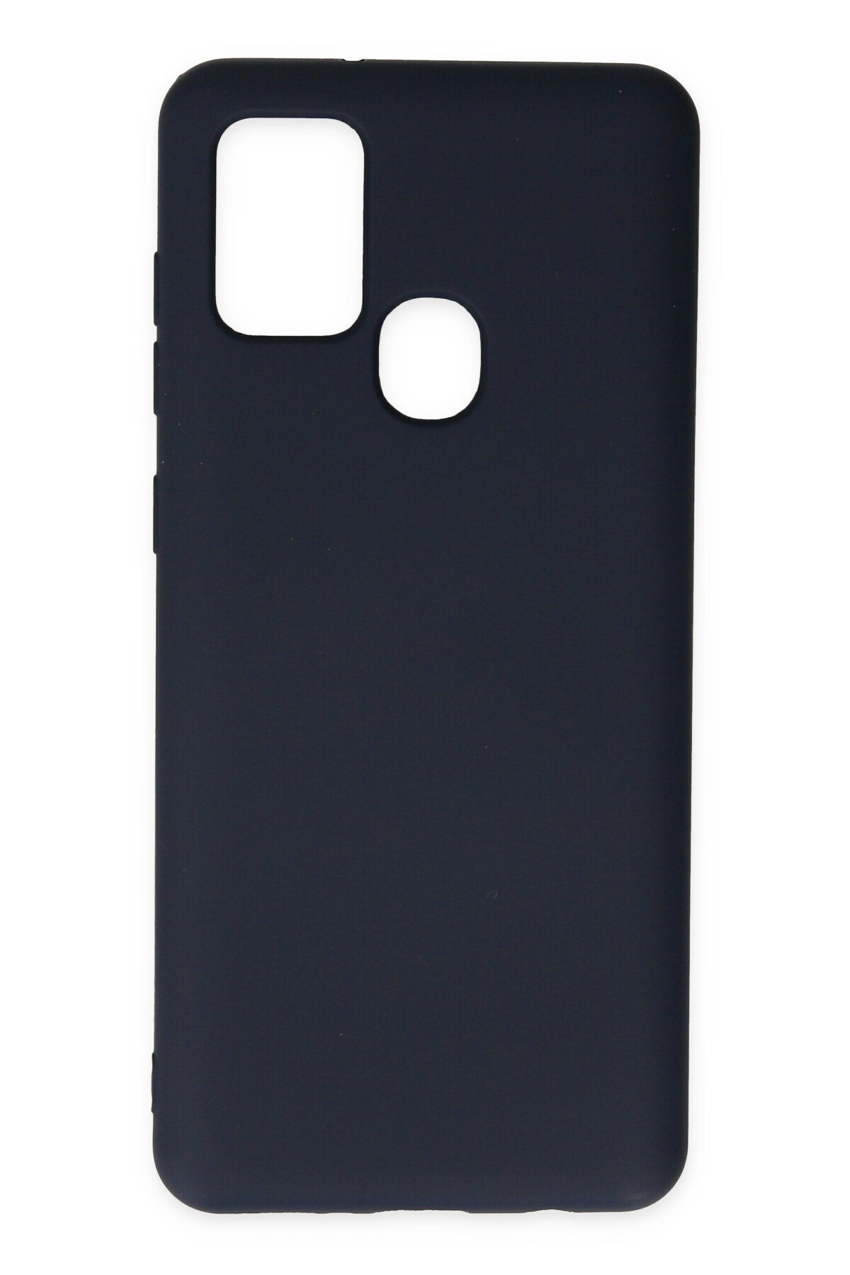 Newface Samsung Galaxy A21S Kılıf Gros Yüzüklü Silikon - Yeşil