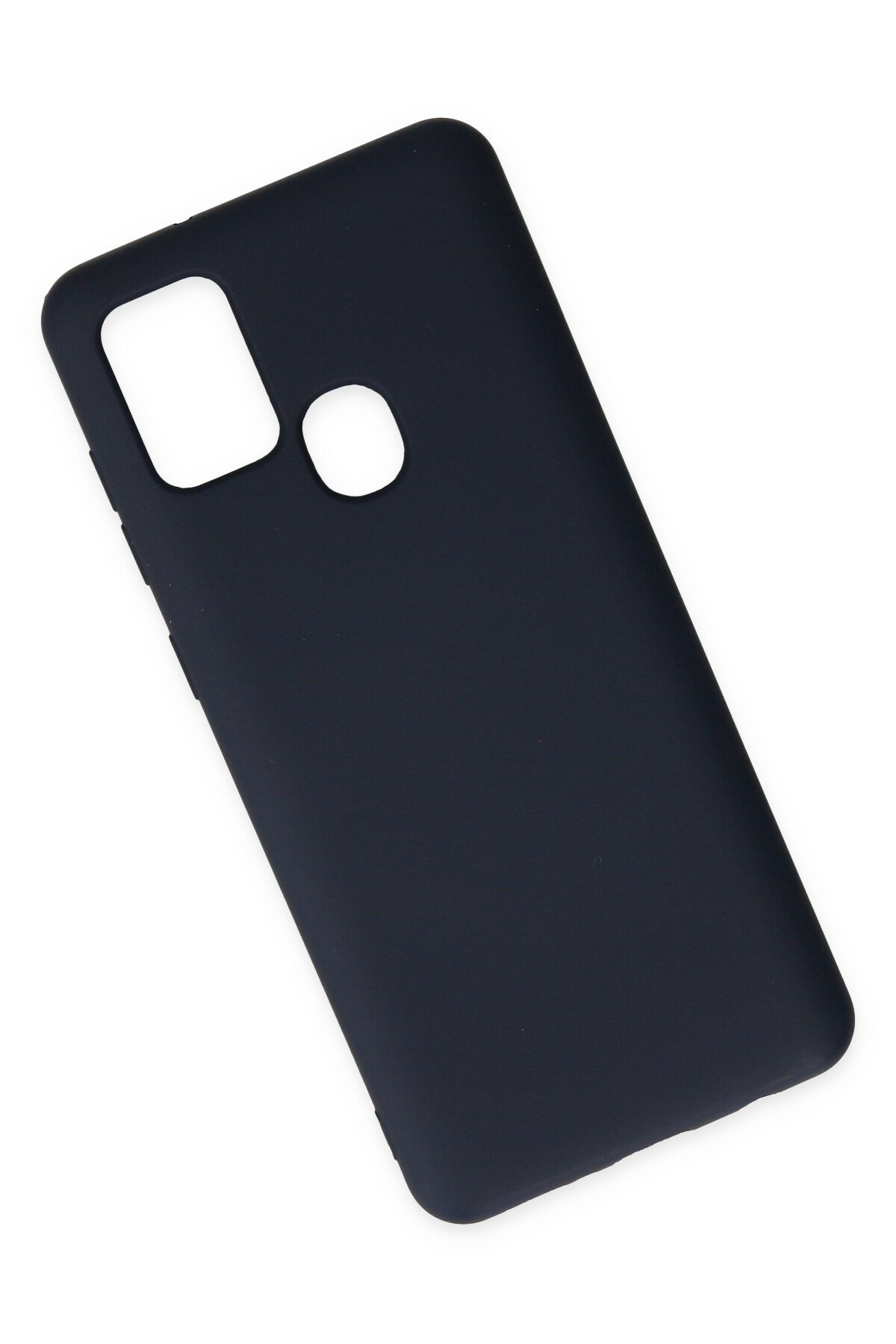 Newface Samsung Galaxy A21S Kılıf Gros Yüzüklü Silikon - Yeşil