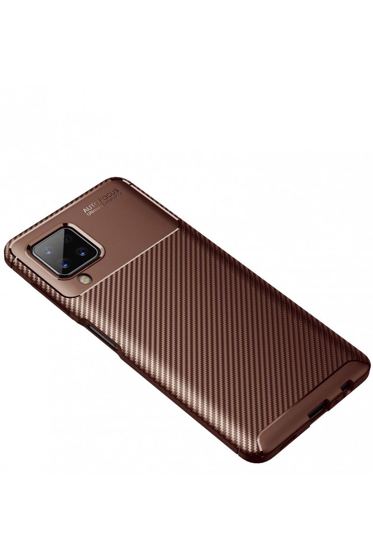 Newface Samsung Galaxy A22 Kılıf Platin Kamera Koruma Silikon - Siyah