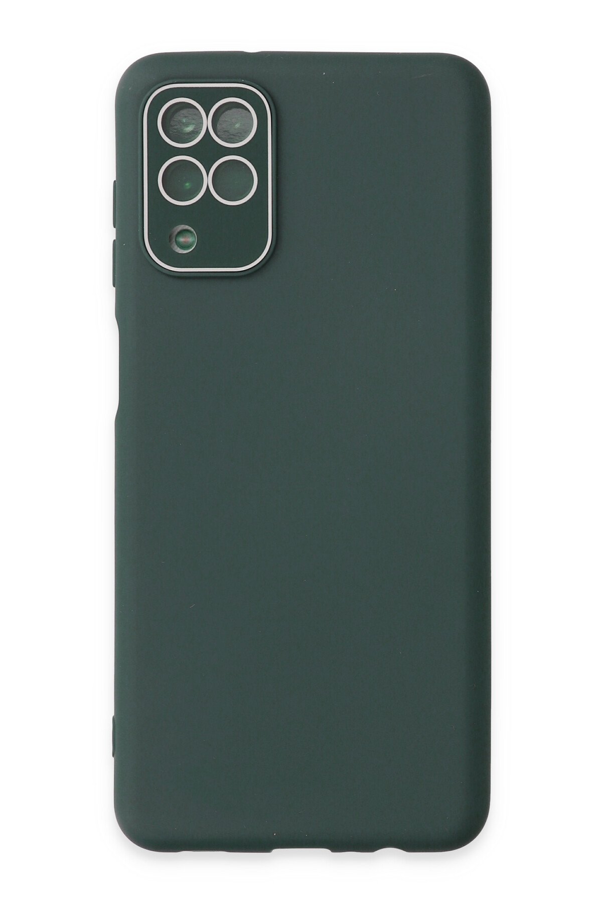 Newface Samsung Galaxy A22 Kılıf Platin Kamera Koruma Silikon - Sarı