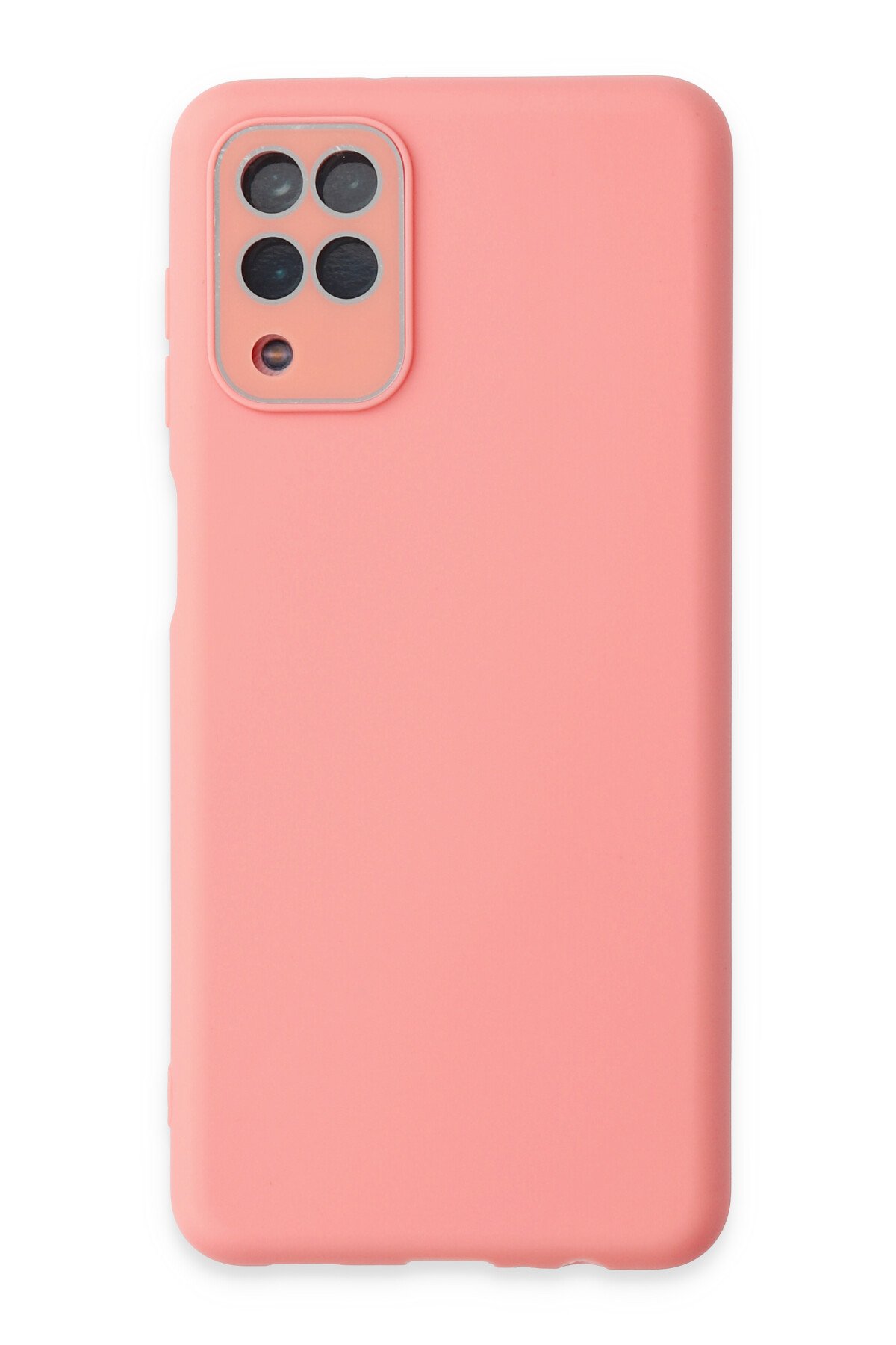 Newface Samsung Galaxy A22 Kılıf Platin Silikon - Mavi