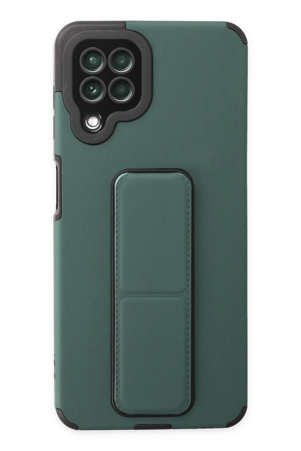 Newface Samsung Galaxy A22 Kılıf Montreal Silikon Kapak - Yeşil
