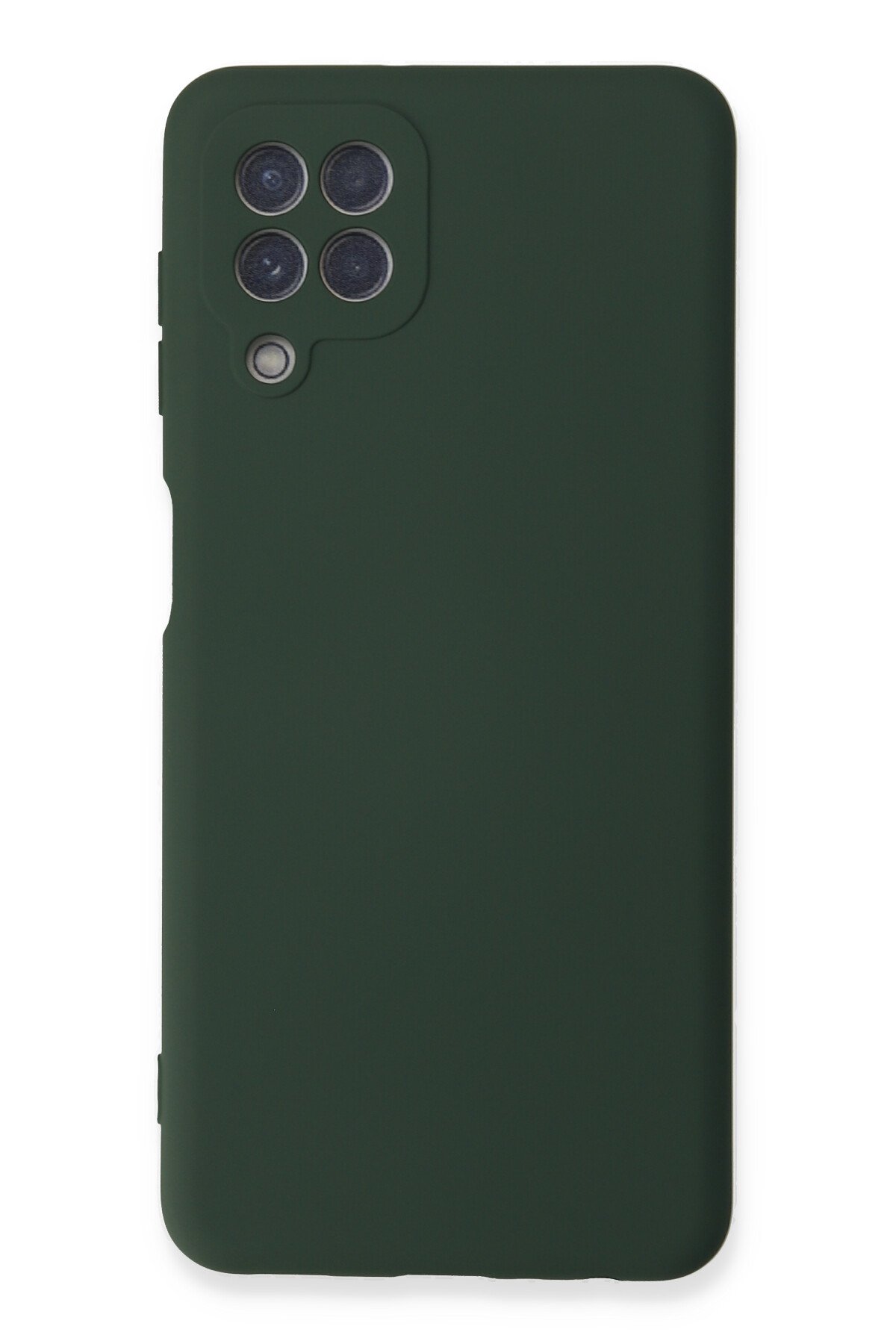 Newface Samsung Galaxy M22 Kılıf Montreal Silikon Kapak - Yeşil