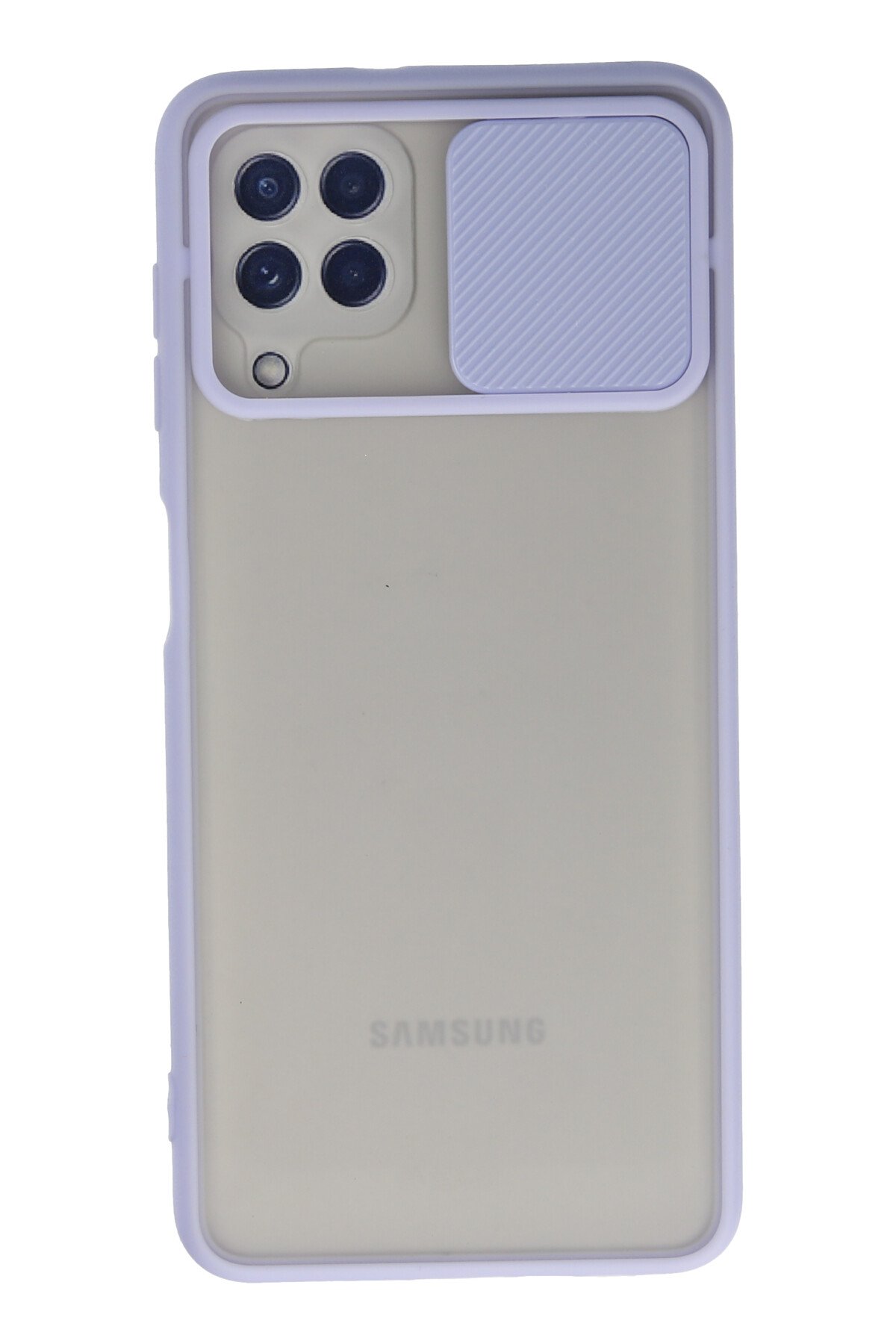 Newface Samsung Galaxy A22 Kılıf Montreal Silikon Kapak - Gri