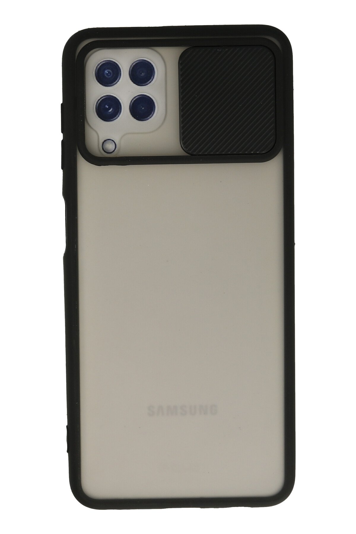 Newface Samsung Galaxy M22 Kılıf Lüx Şeffaf Silikon