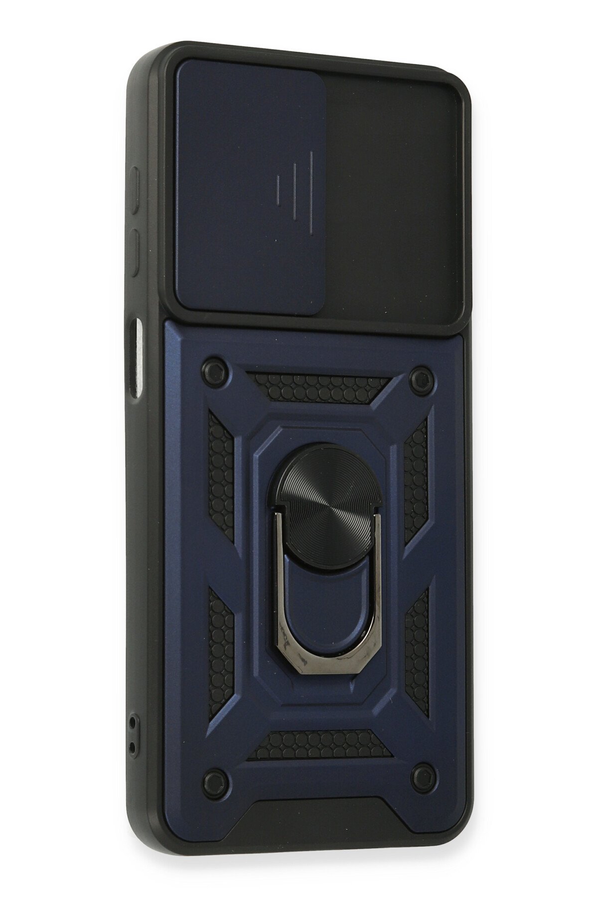 Newface Samsung Galaxy A22 Kılıf Lansman Glass Kapak - Pembe