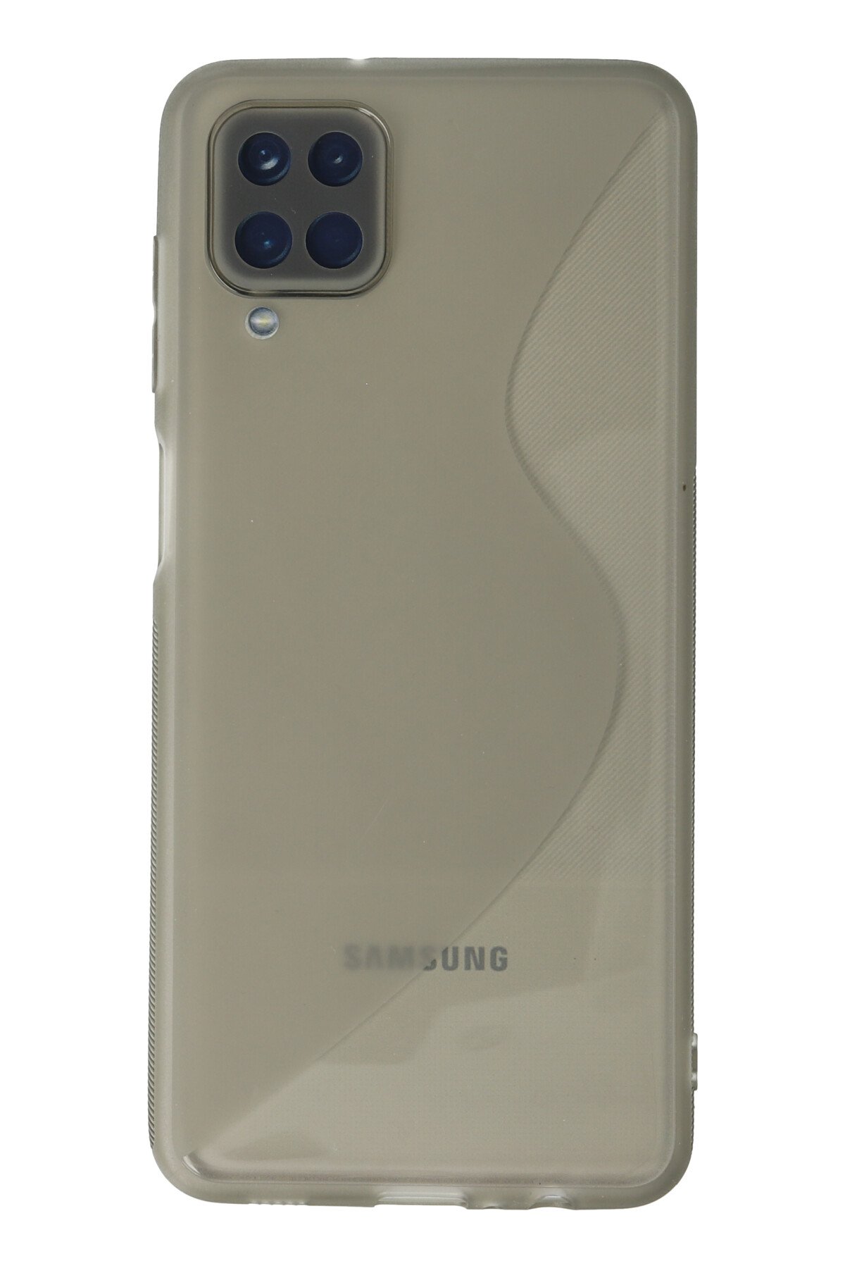 Newface Samsung Galaxy A22 Kılıf Platin Kamera Koruma Silikon - Açık Yeşil